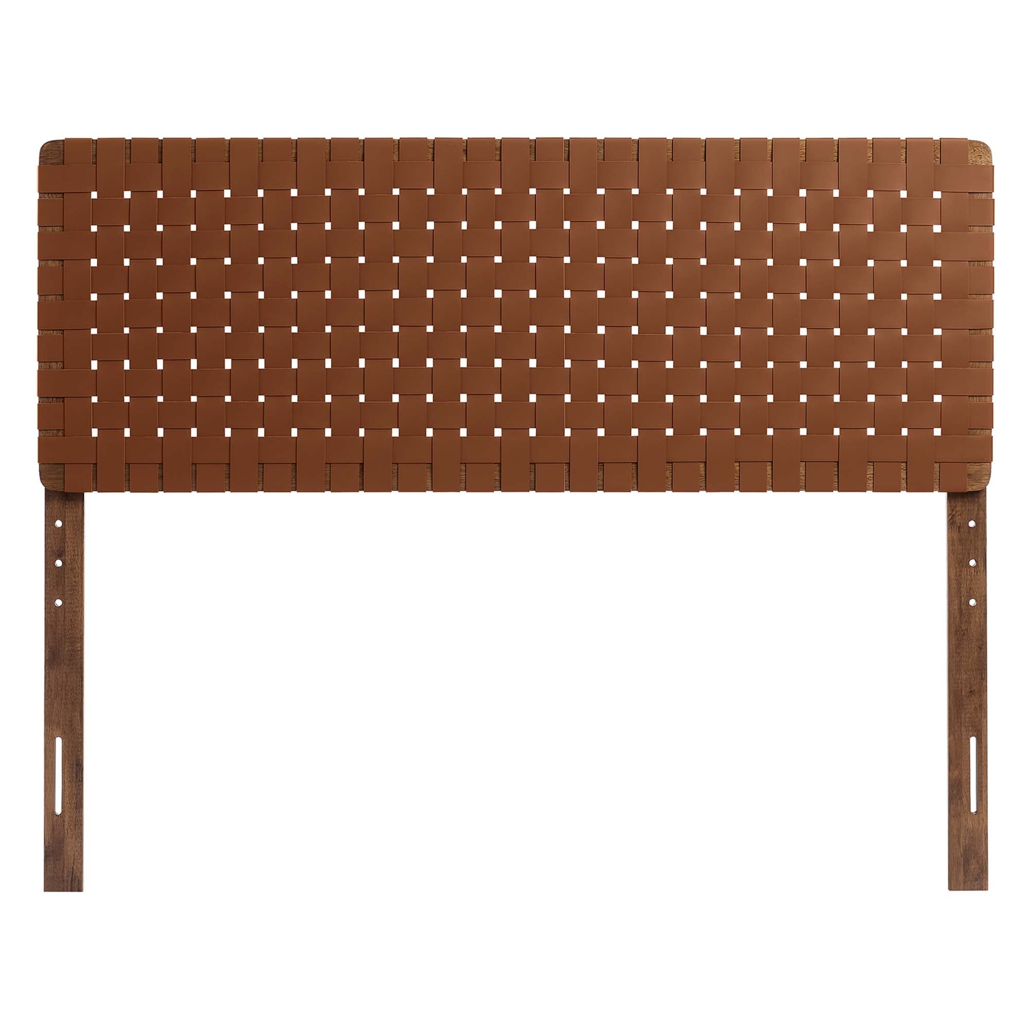 Sparta Woven Vegan Leather Headboard by Modway