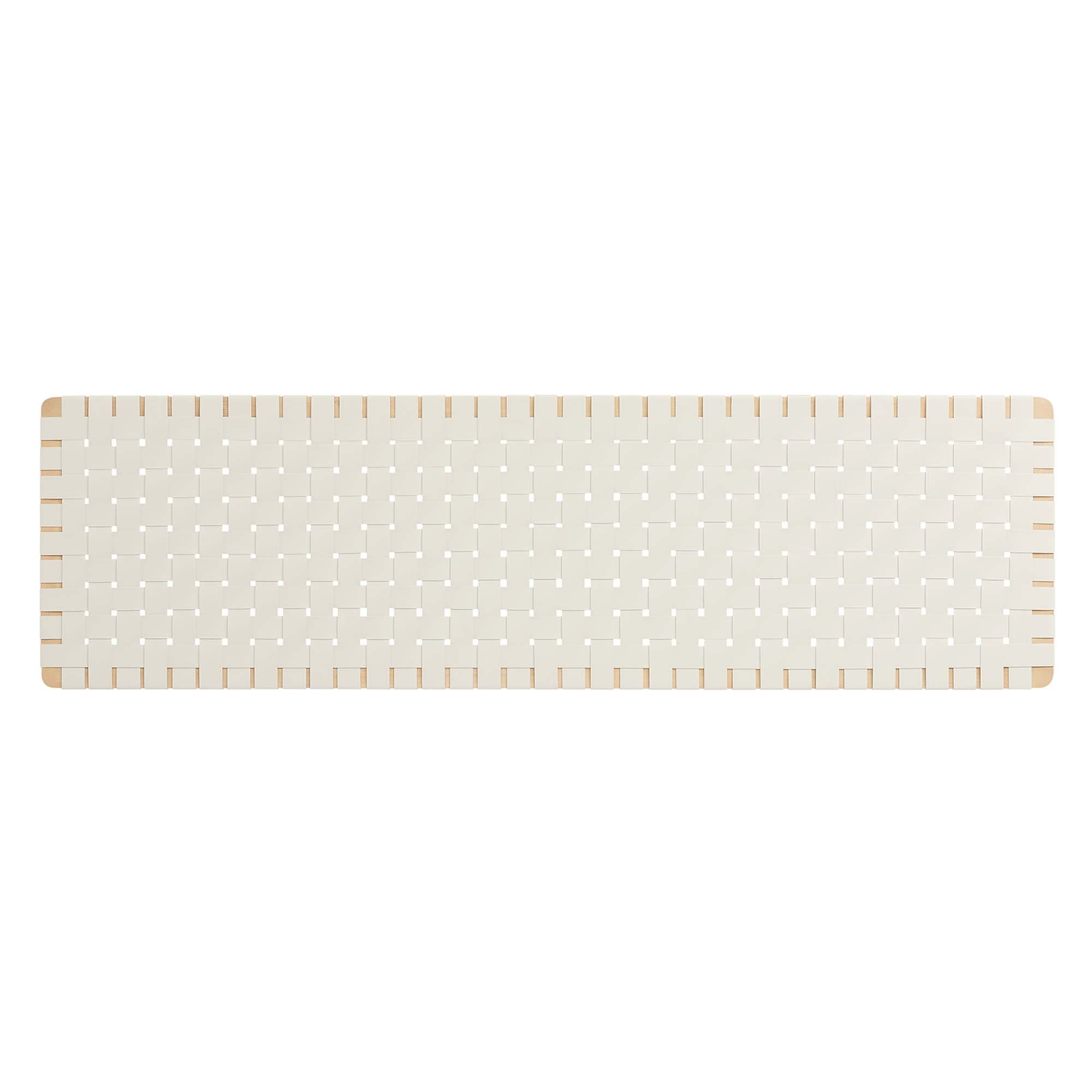 Sparta Woven Wall-Mount Vegan Leather Headboard by Modway