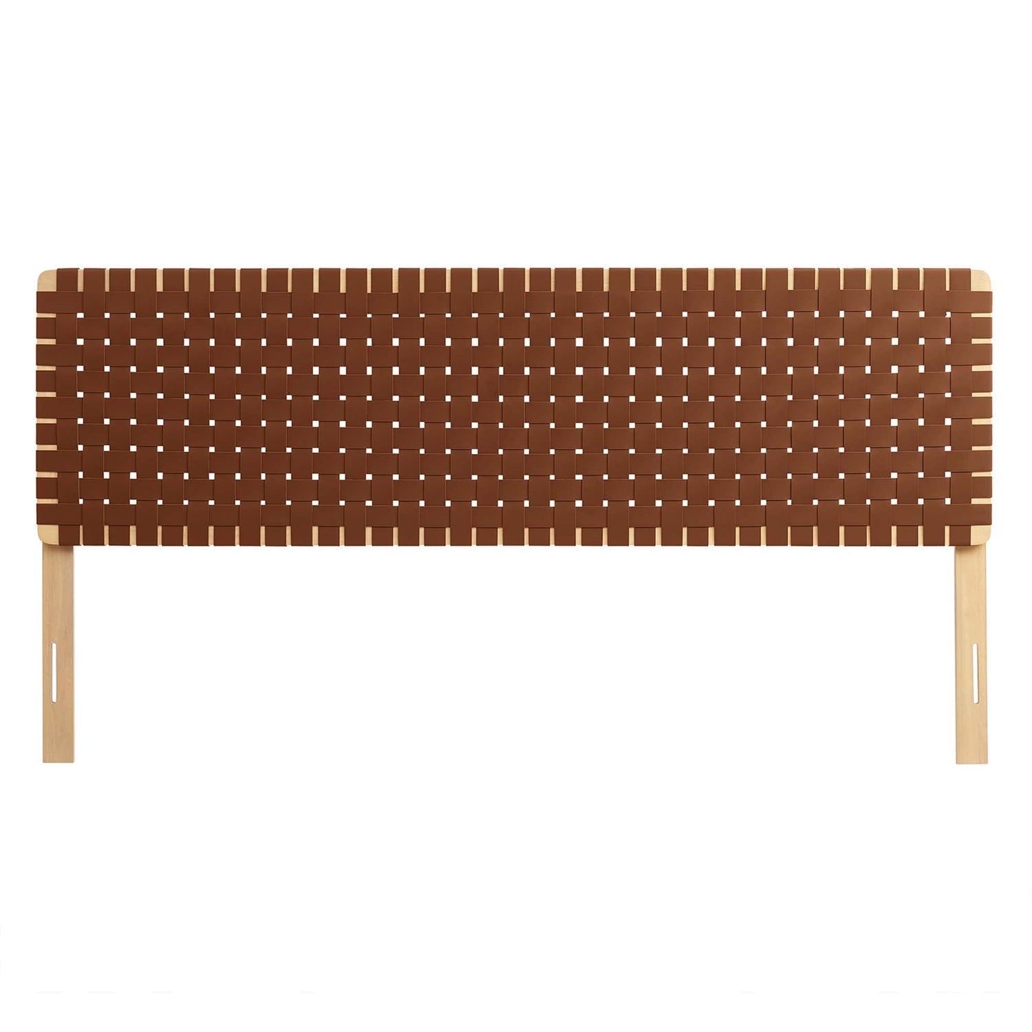 Sparta Woven Vegan Leather Headboard by Modway