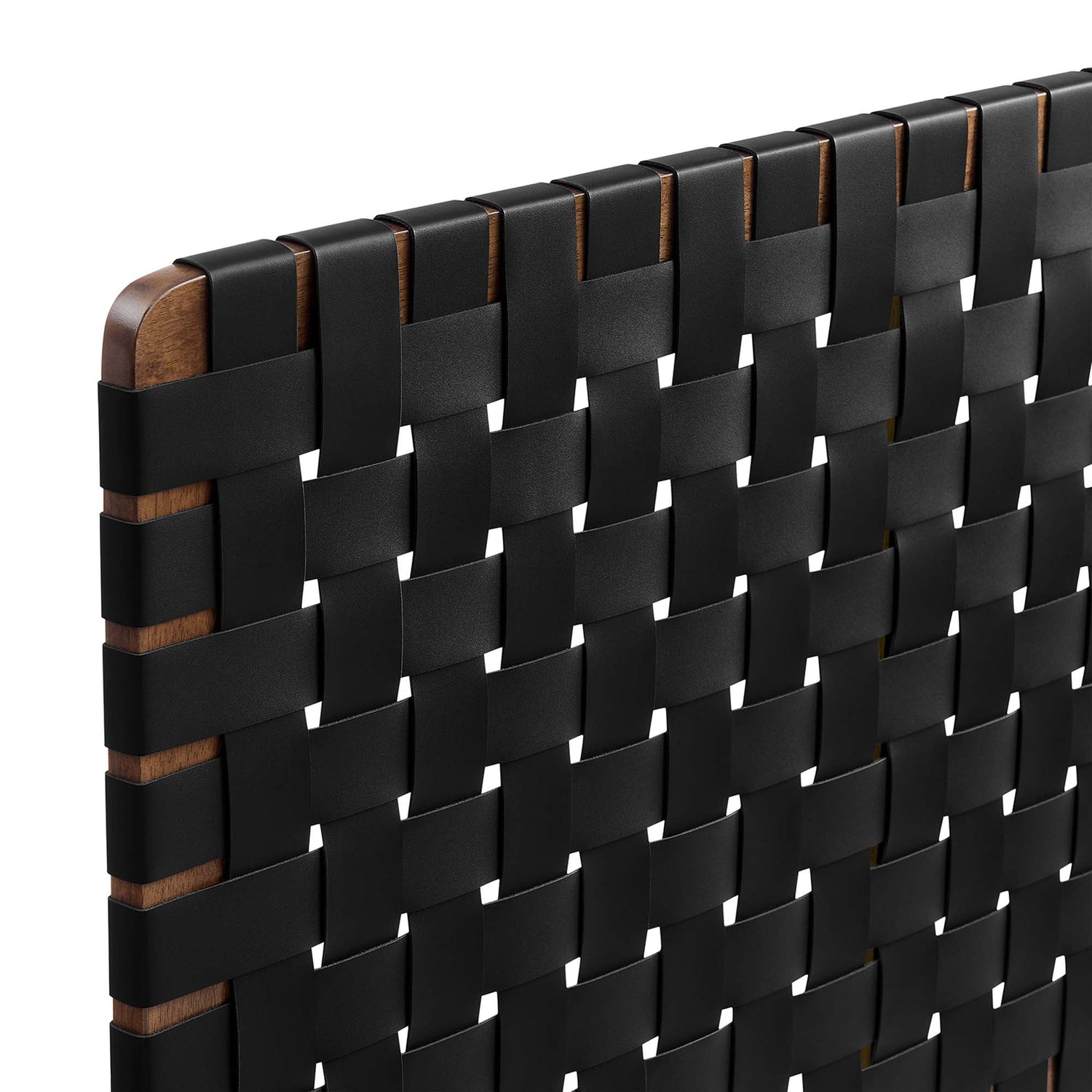 Sparta Woven Vegan Leather Headboard by Modway