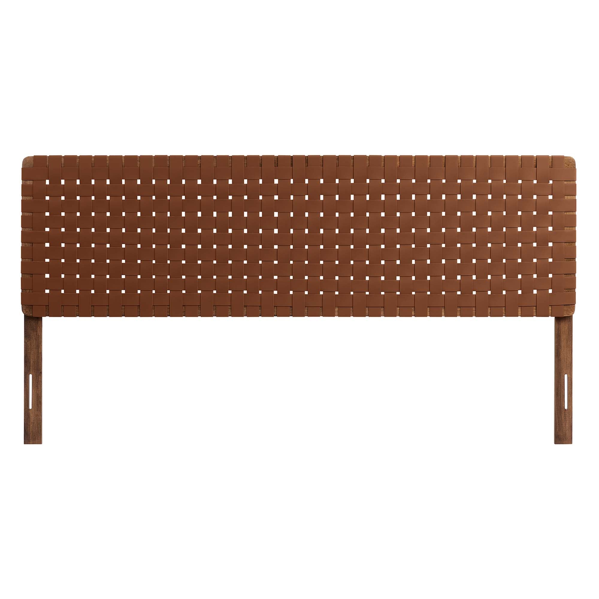 Sparta Woven Vegan Leather Headboard by Modway