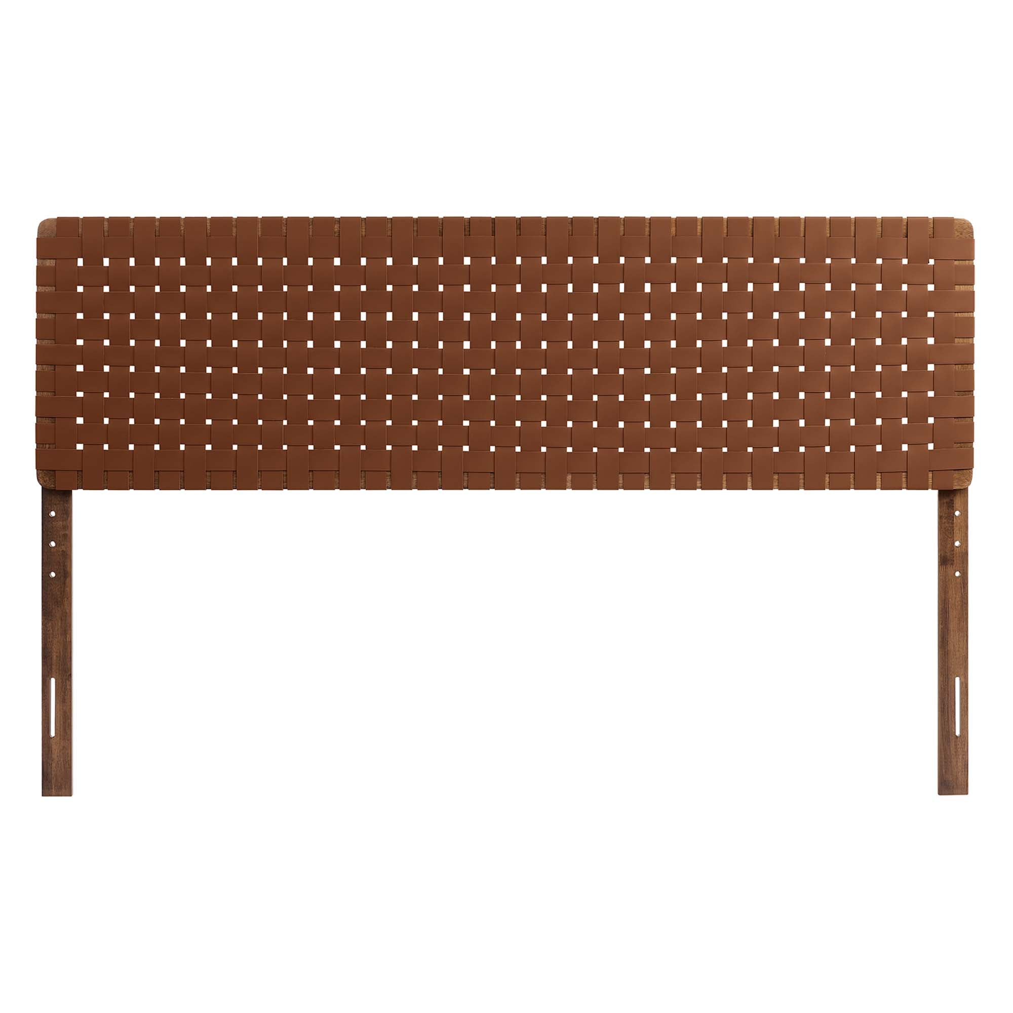 Sparta Woven Vegan Leather Headboard by Modway
