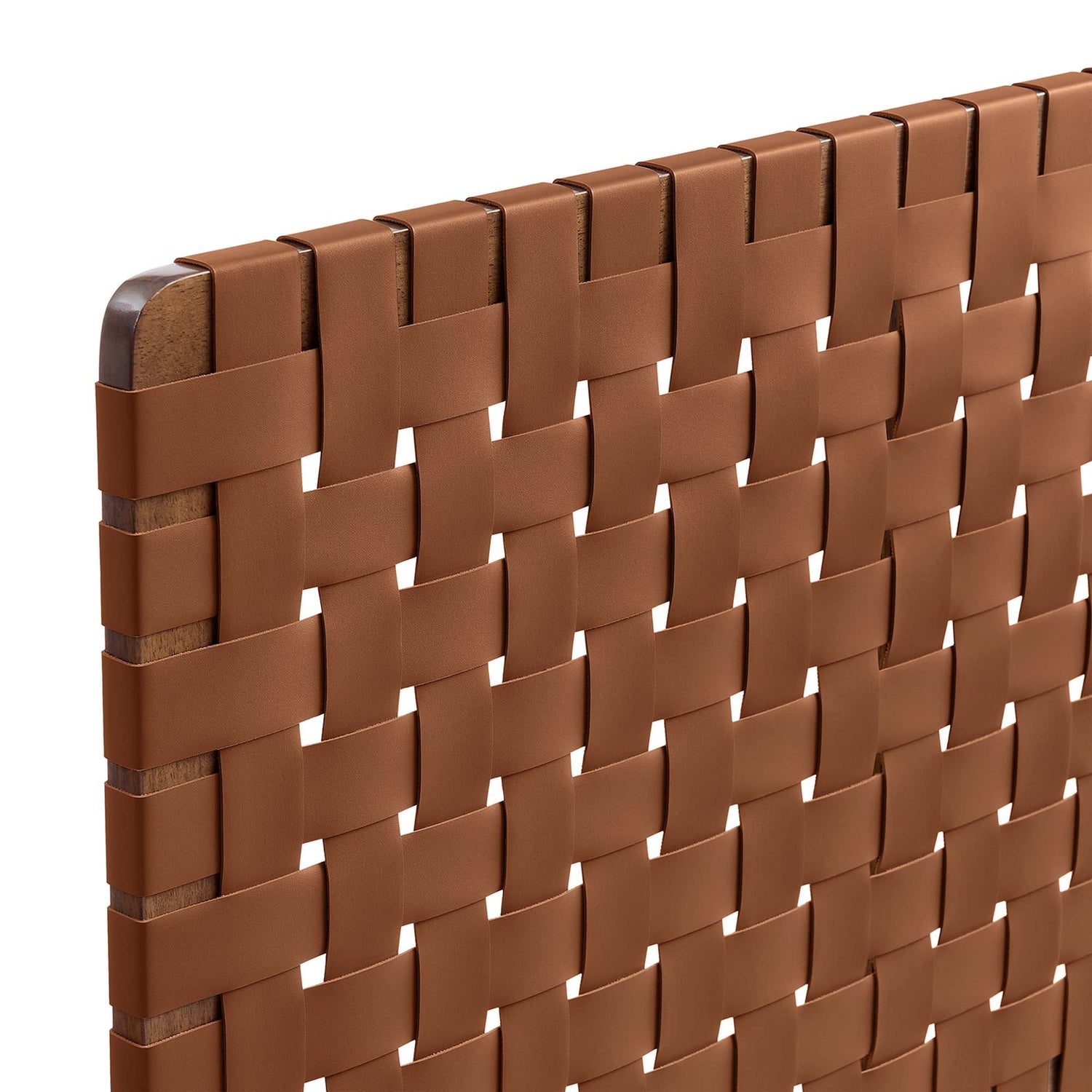 Sparta Woven Vegan Leather Headboard by Modway