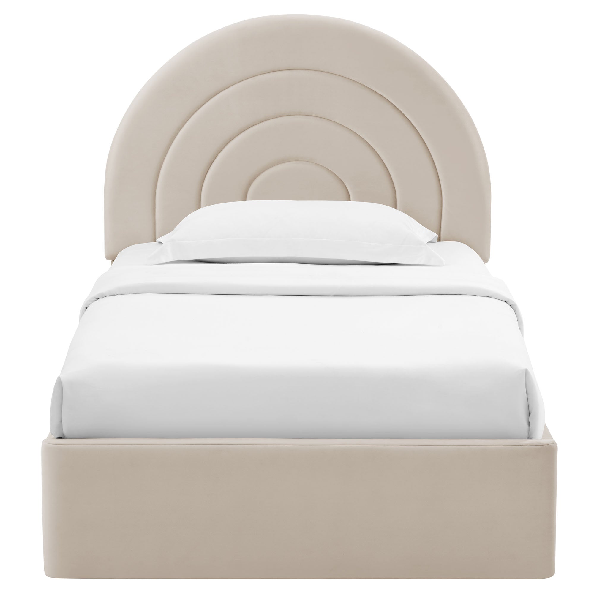 Solana Arched Performance Velvet Platform Bed by Modway