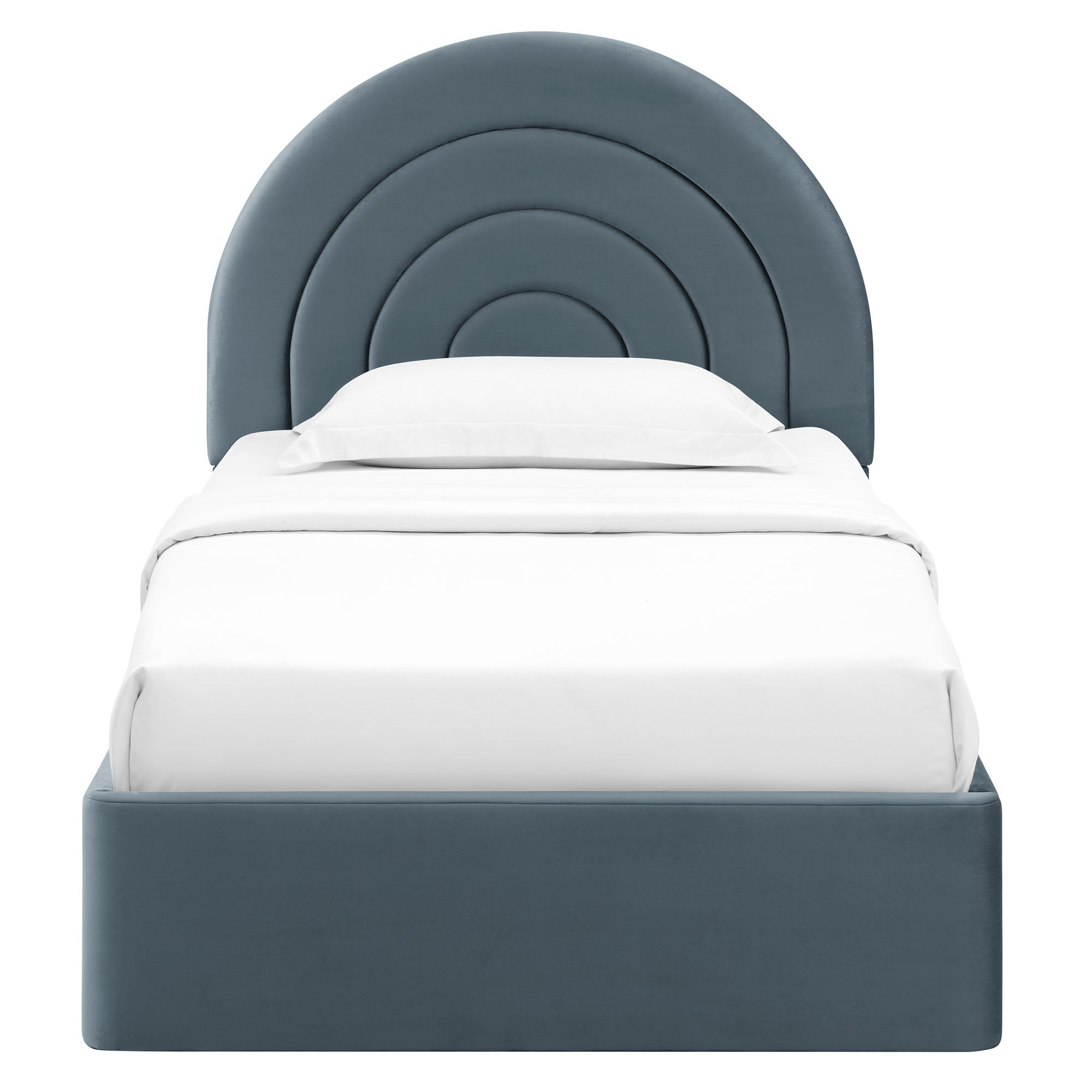 Solana Arched Performance Velvet Platform Bed by Modway