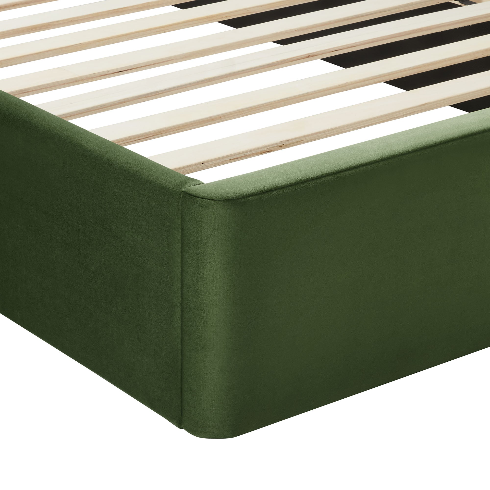 Solana Arched Performance Velvet Platform Bed by Modway