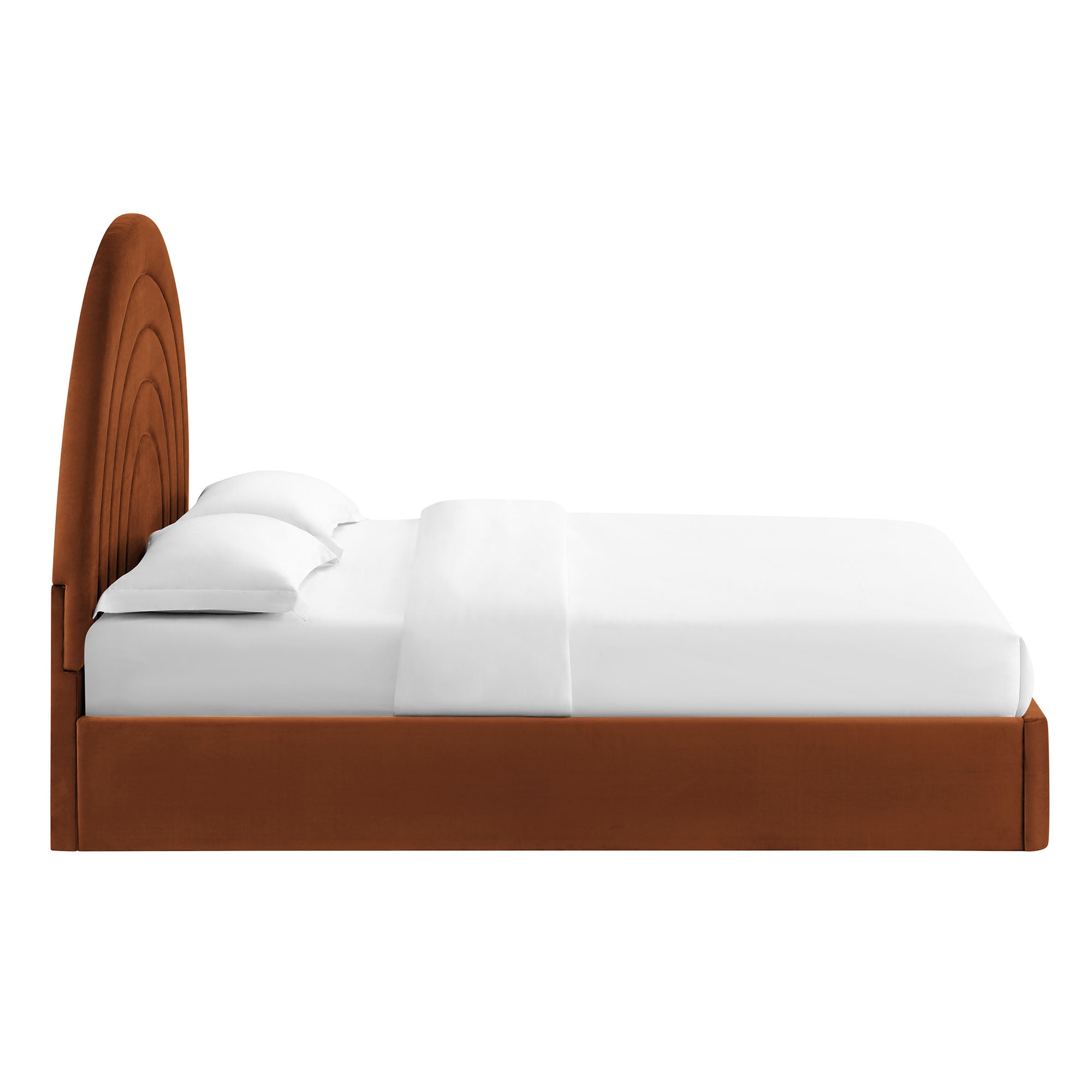 Solana Arched Performance Velvet Platform Bed by Modway