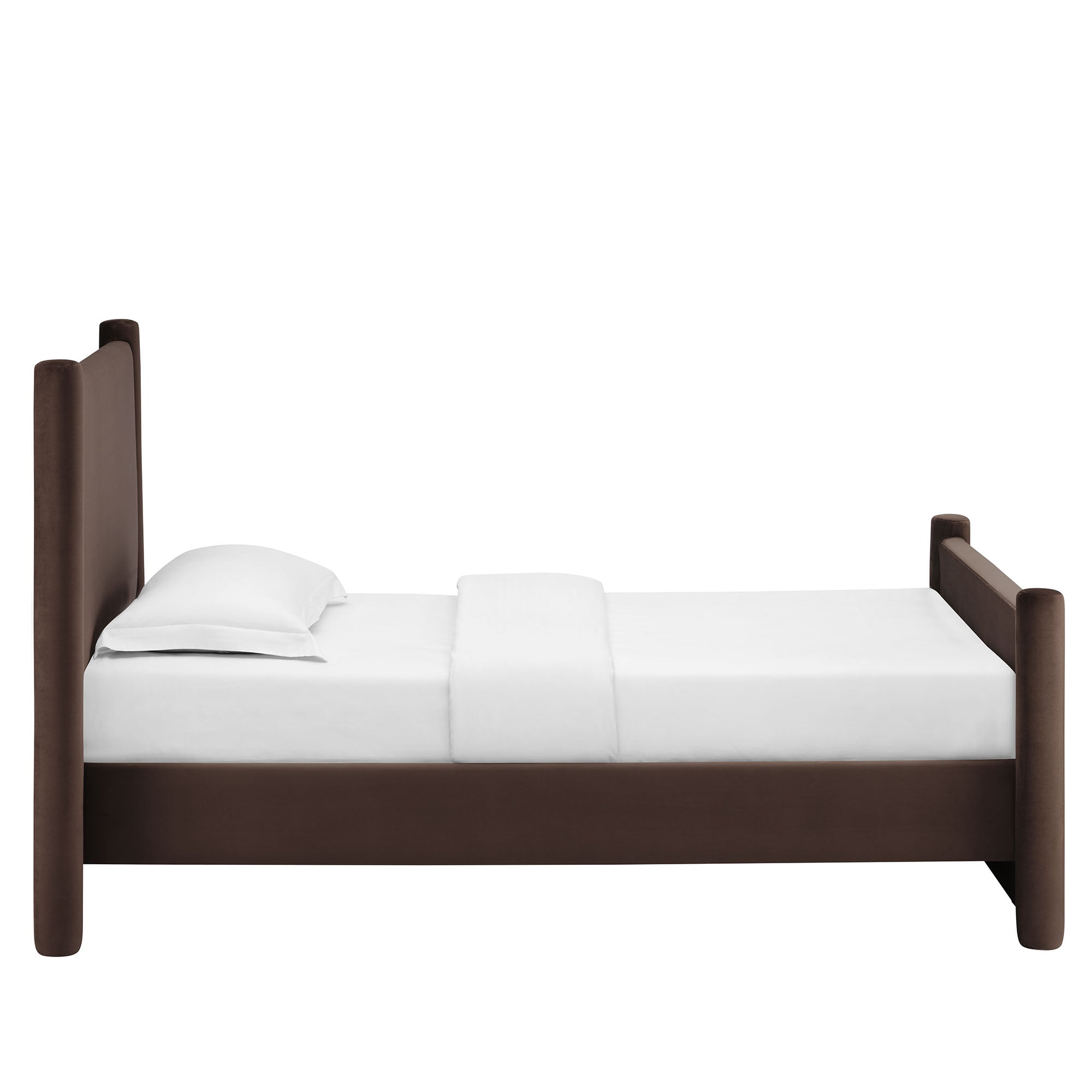 Rael Performance Velvet Platform Bed by Modway