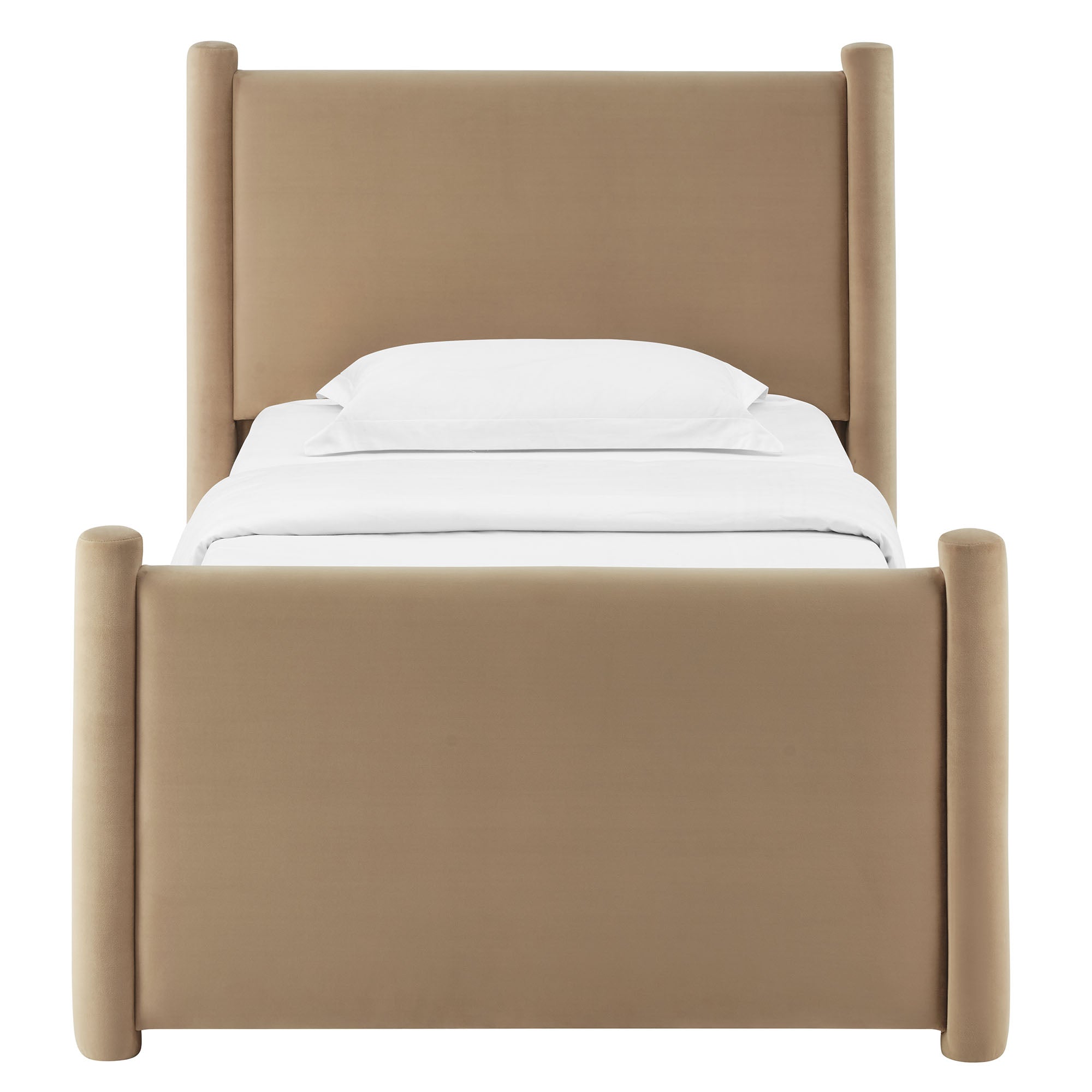 Rael Performance Velvet Platform Bed by Modway