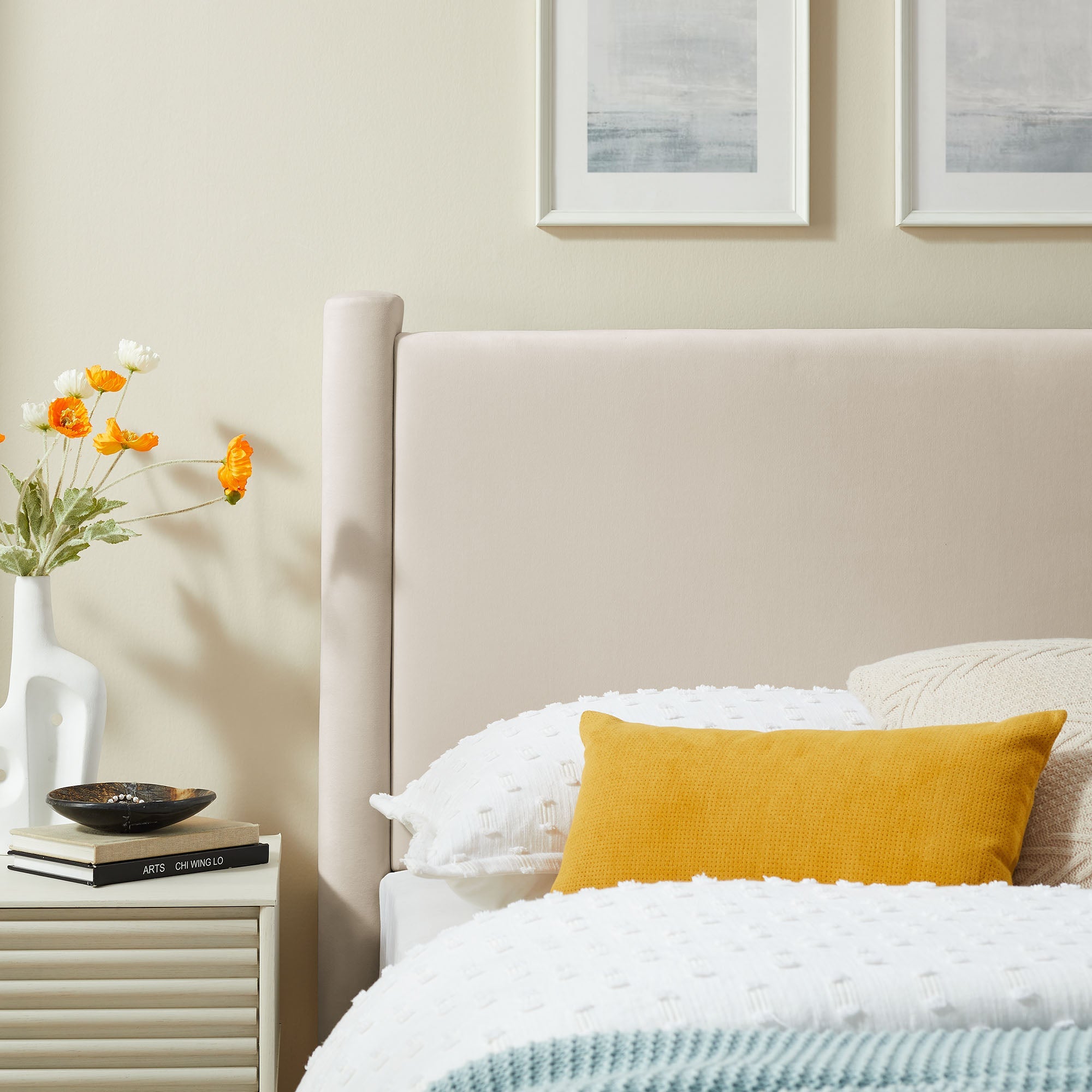 Rael Performance Velvet Headboard by Modway