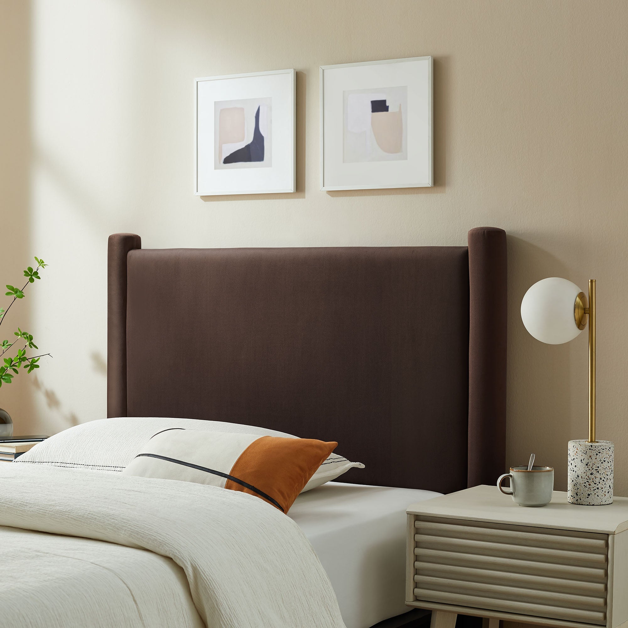 Rael Performance Velvet Headboard by Modway