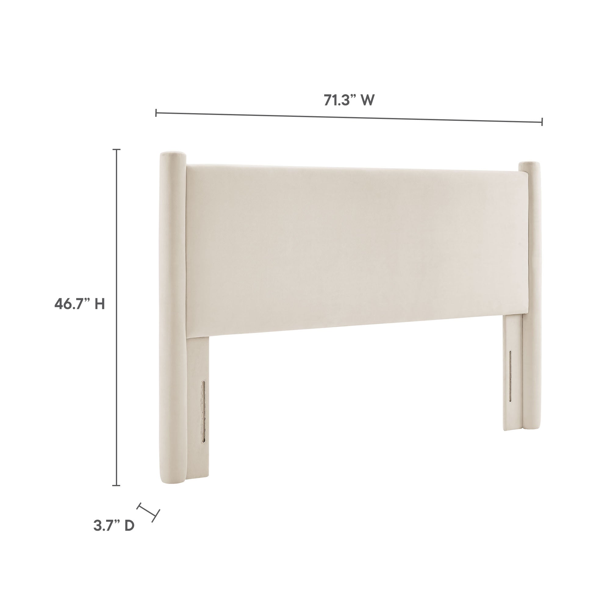 Rael Performance Velvet Headboard by Modway