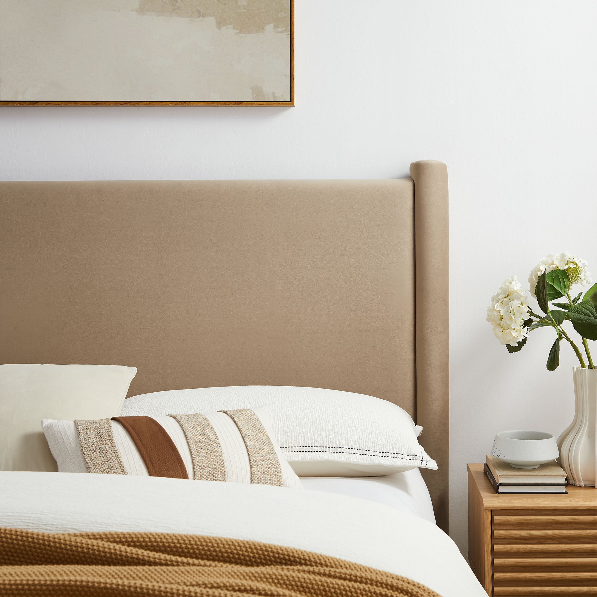 Rael Performance Velvet Headboard by Modway