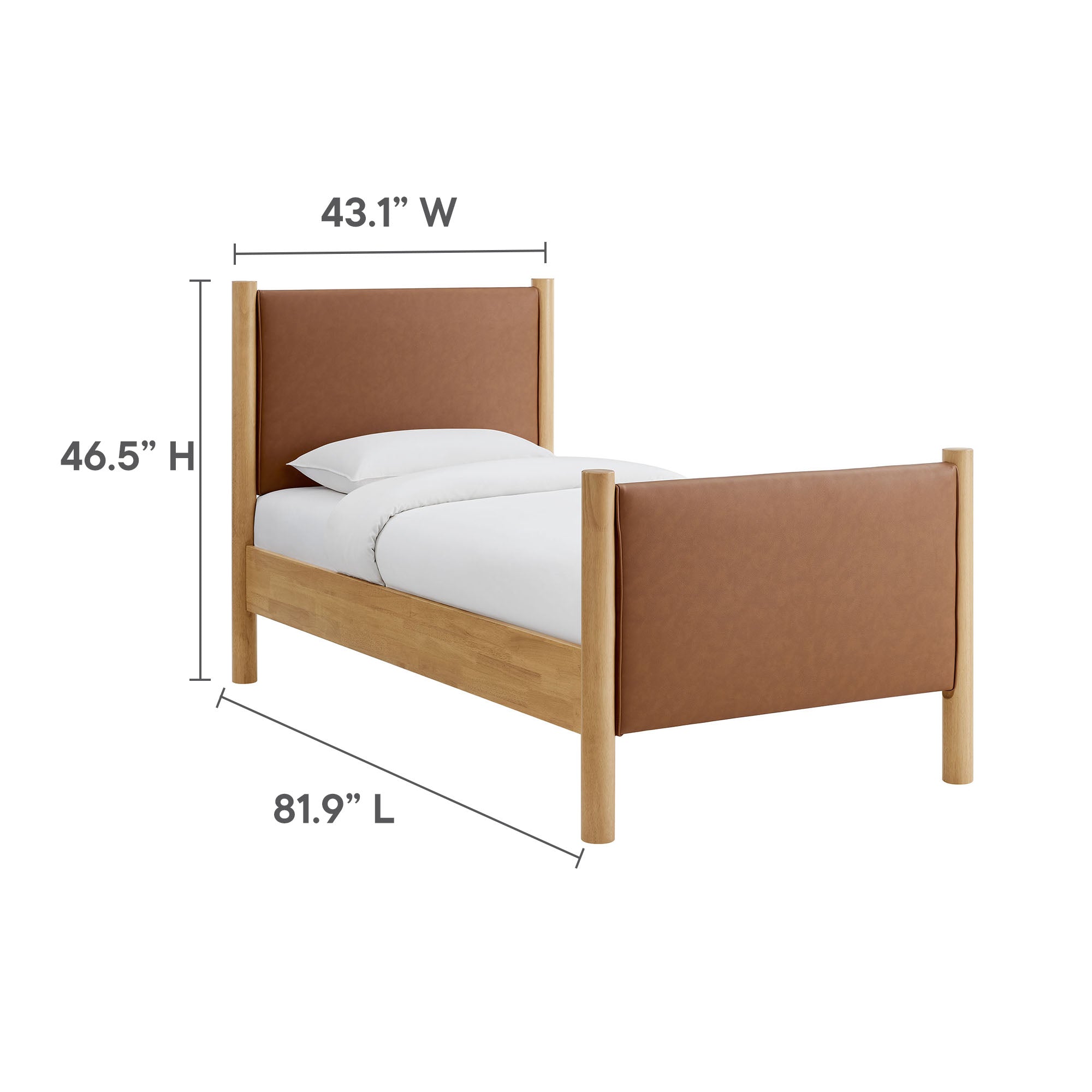 Maven Upholstered Platform Bed by Modway