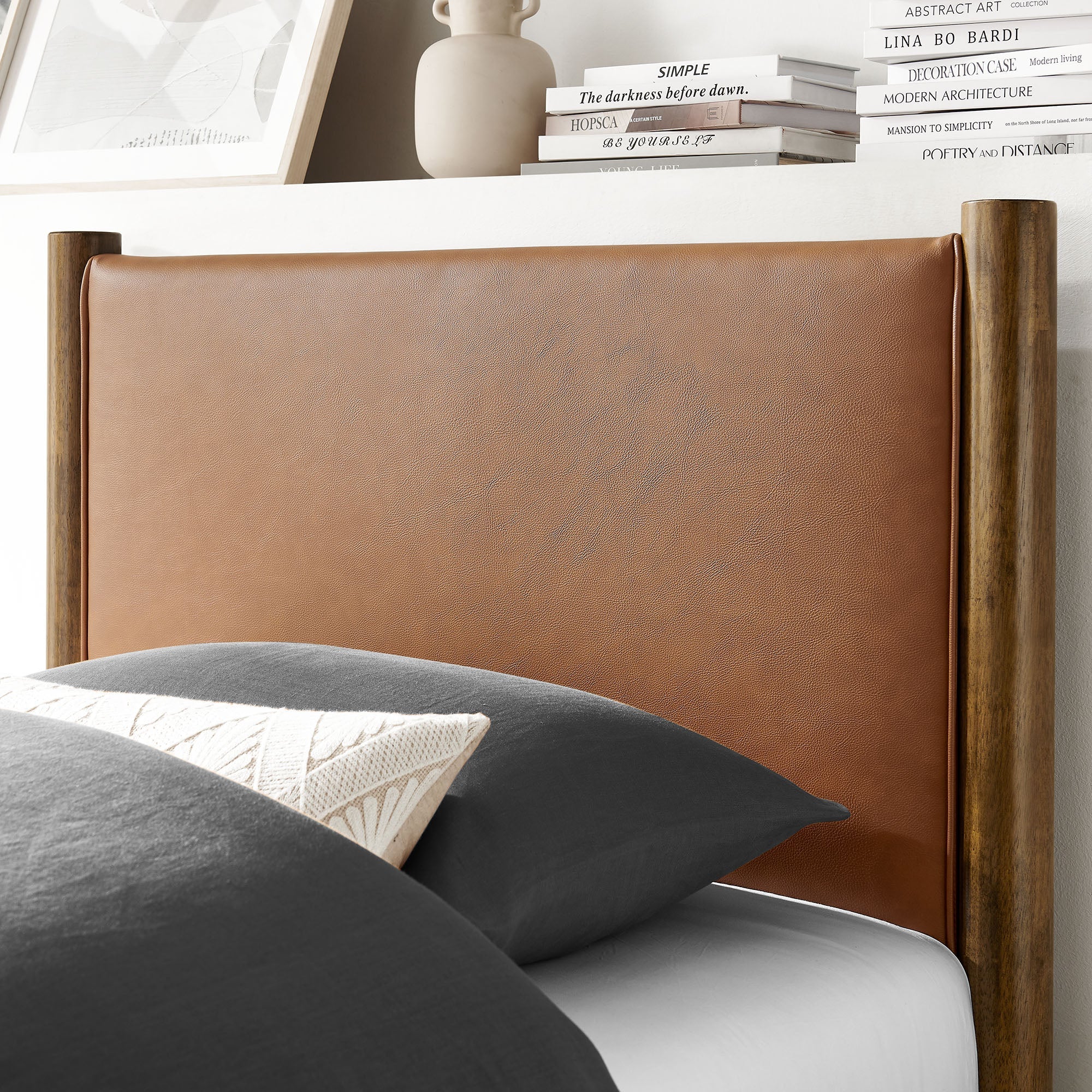 Maven Upholstered Platform Bed by Modway