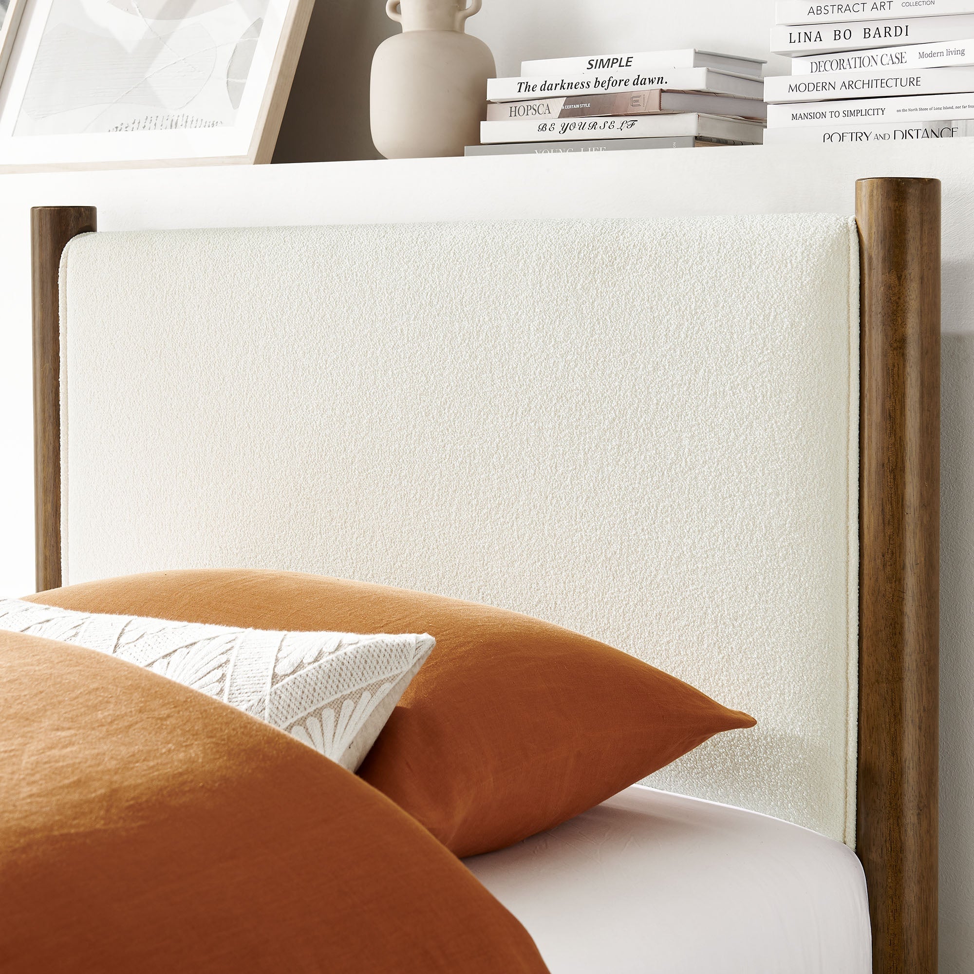 Maven Upholstered Platform Bed by Modway