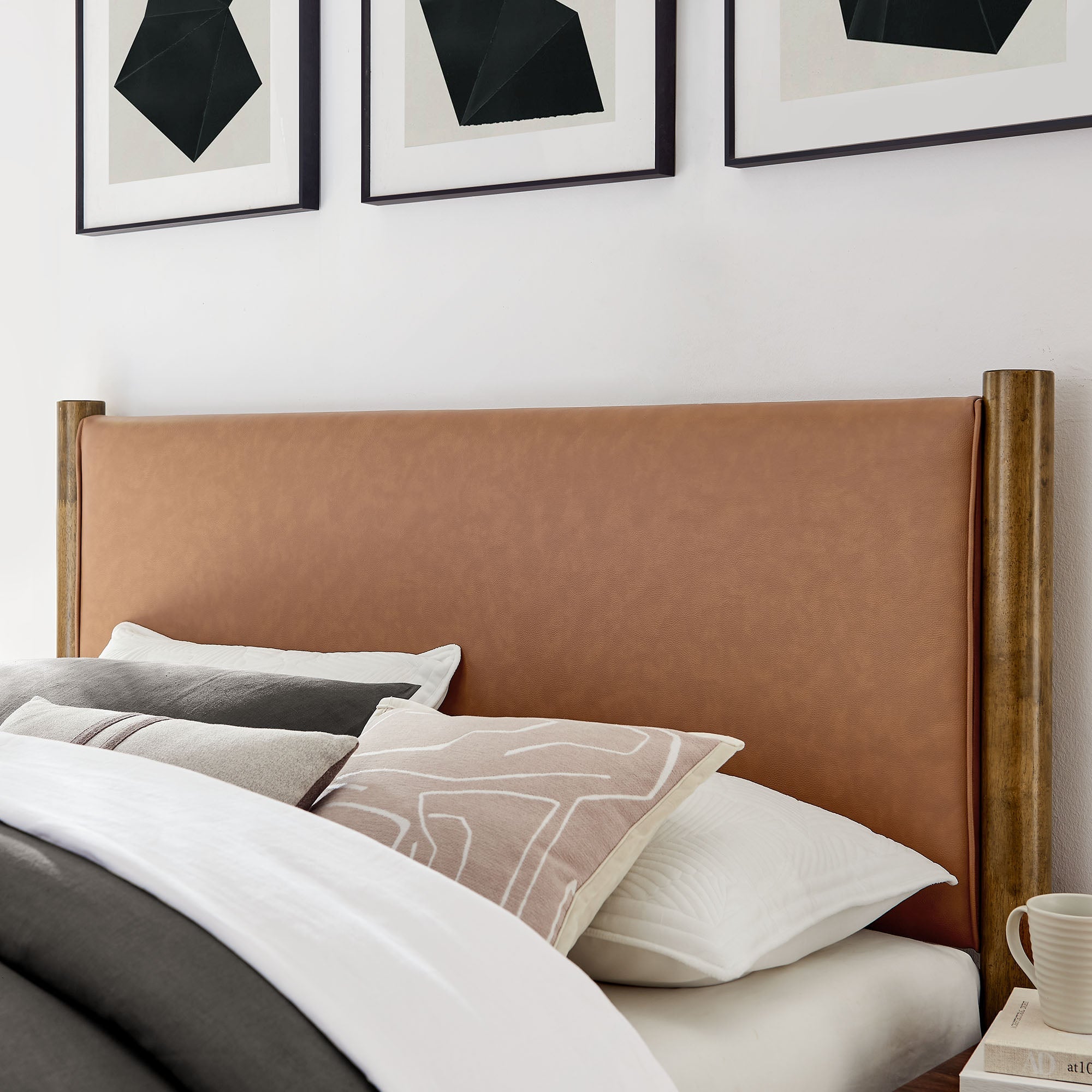 Maven Upholstered Platform Bed by Modway