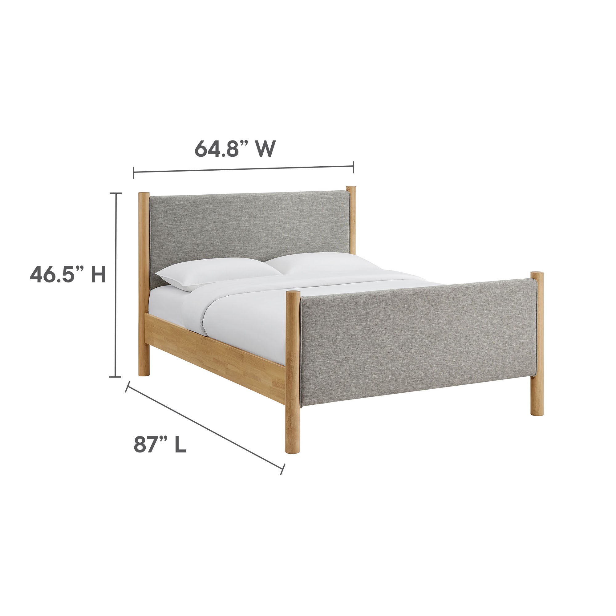 Maven Upholstered Platform Bed by Modway