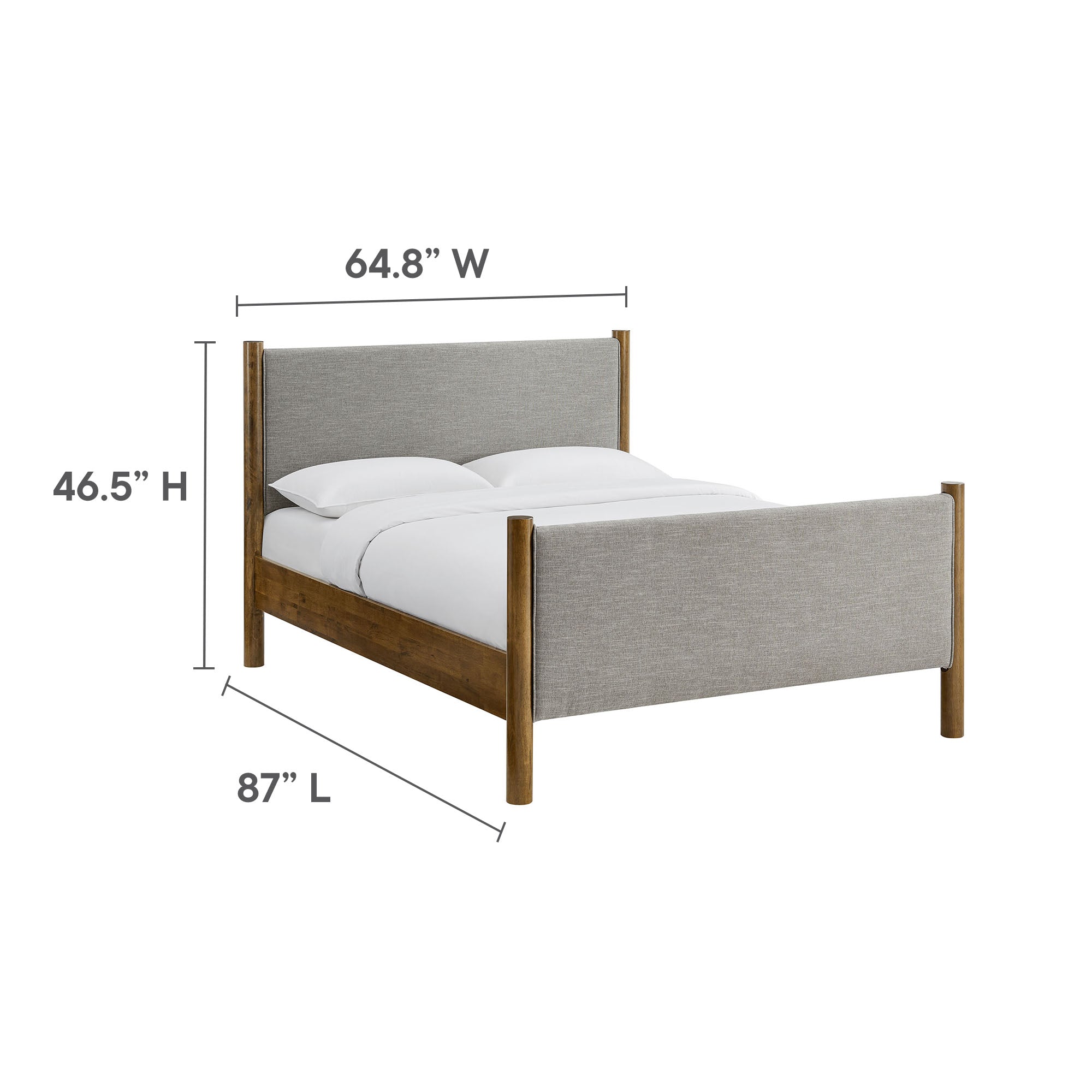 Maven Upholstered Platform Bed by Modway