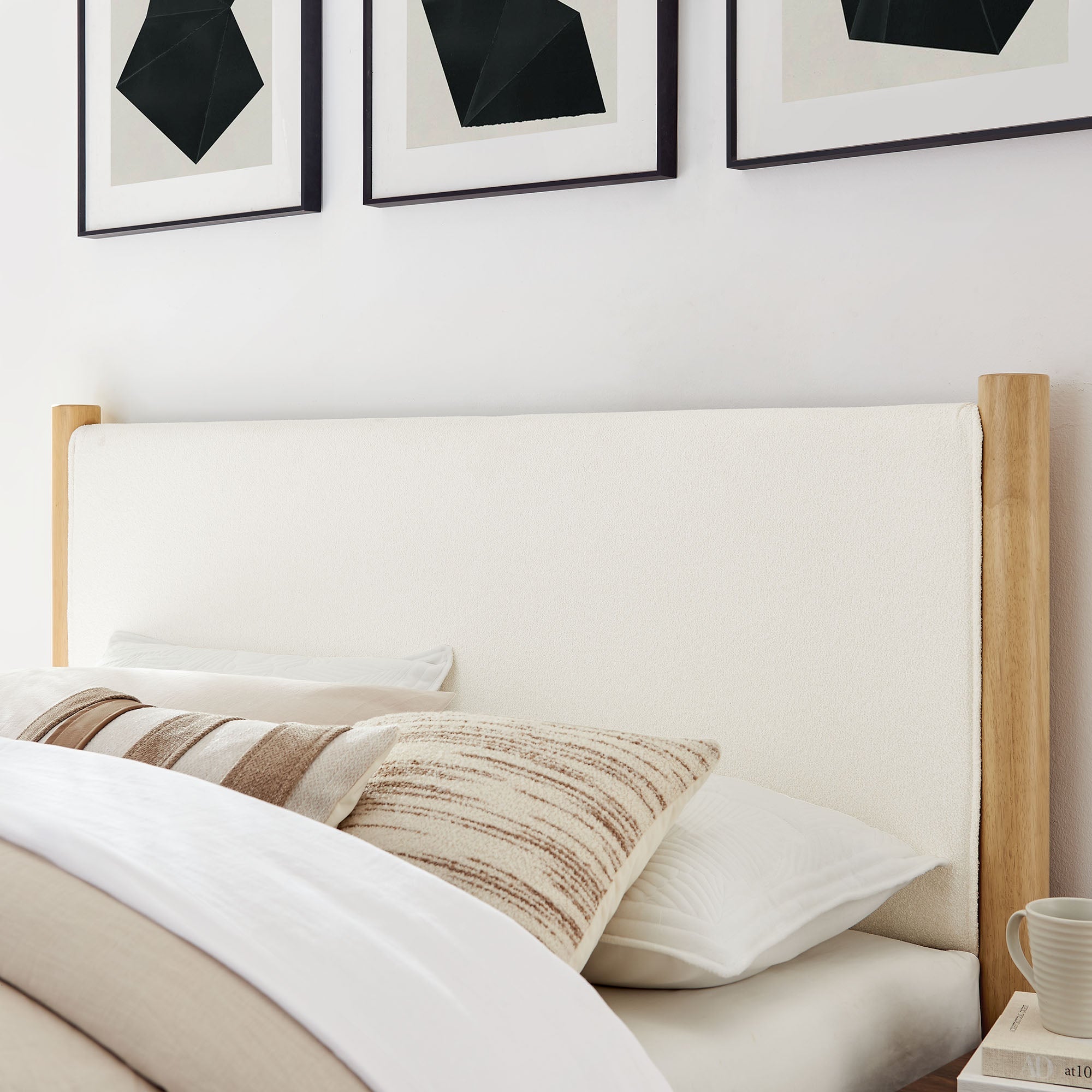 Maven Upholstered Platform Bed by Modway