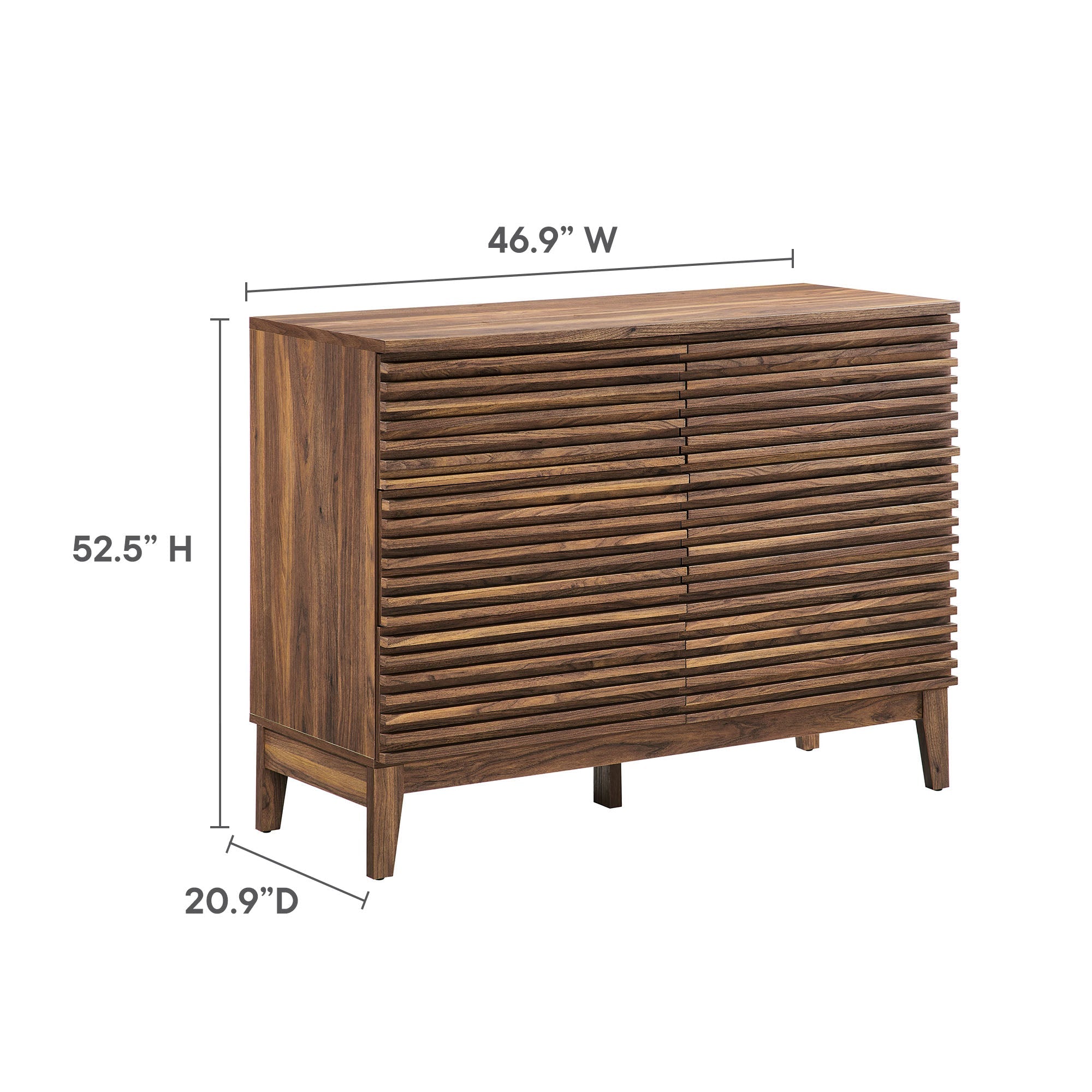 Render 47” 6-Drawer Dresser by Modway