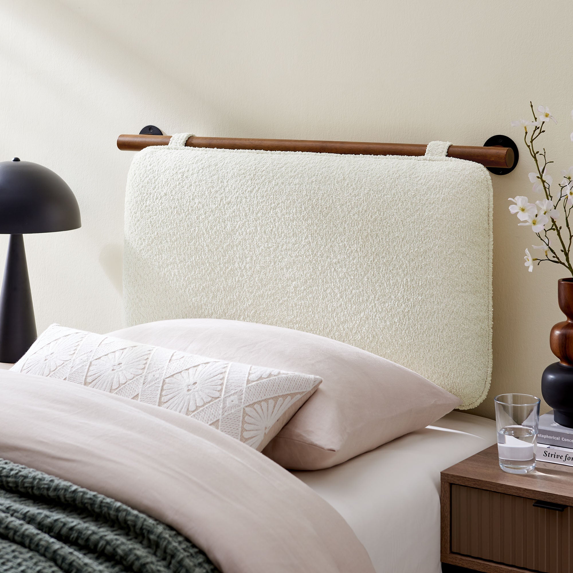 Anela Wall-Mounted Upholstered Headboard by Modway