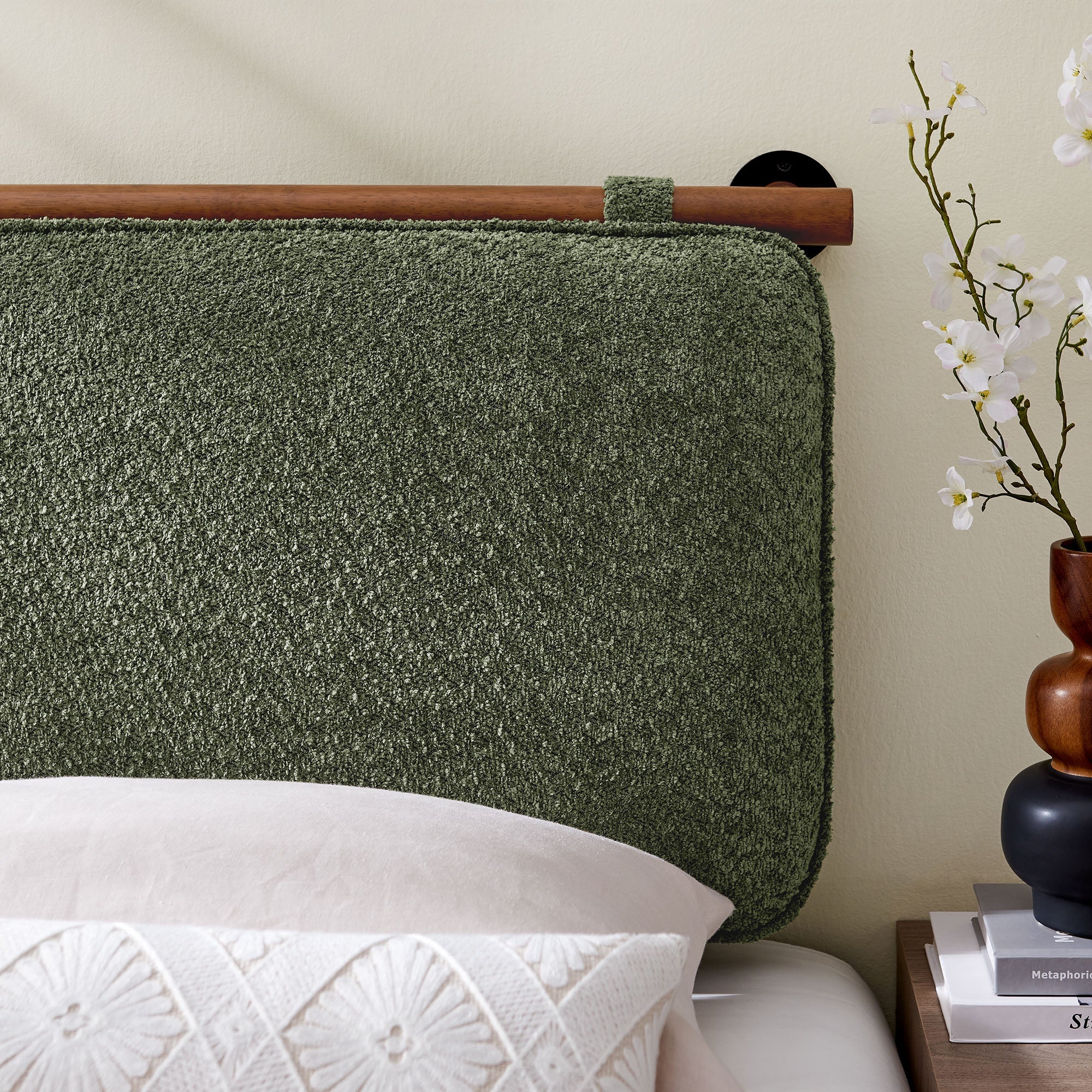 Anela Wall-Mounted Upholstered Headboard by Modway