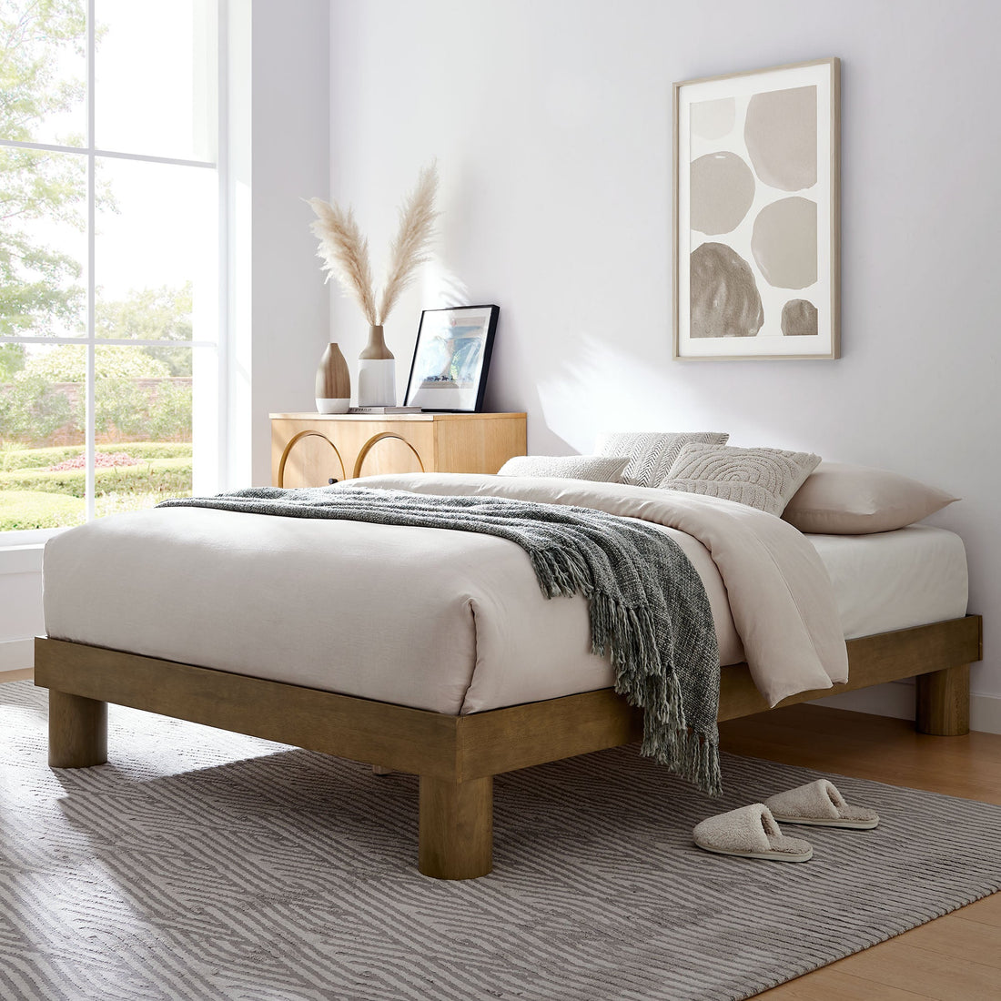 Runa Platform Bed by Modway