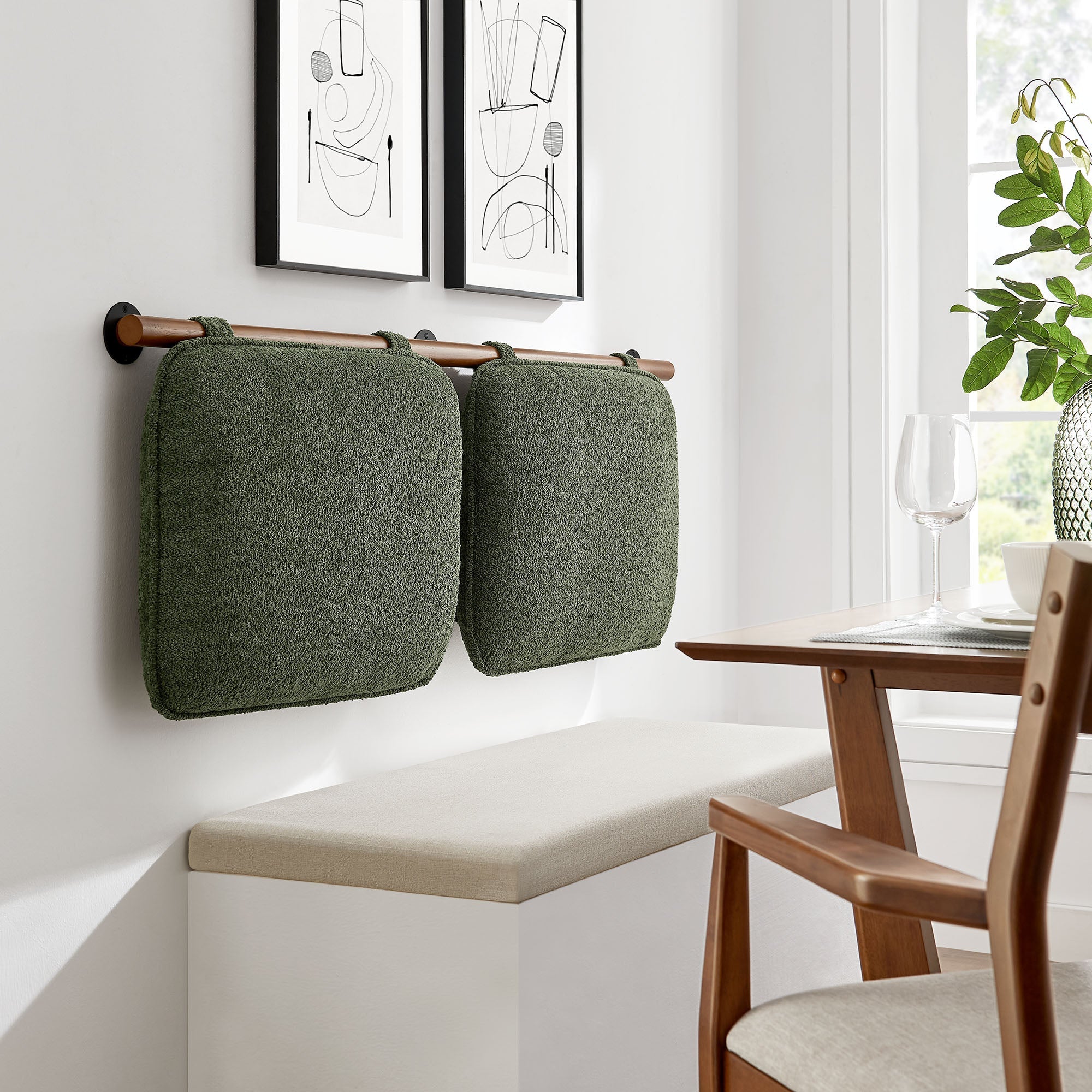 Anela Wall-Mounted Upholstered Headboard by Modway