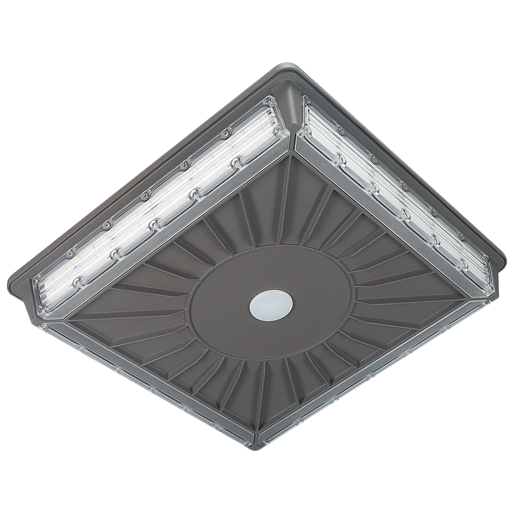 LED Parking Garage Canopy Light - 70W - 8750 Lumens - 4000K CCT