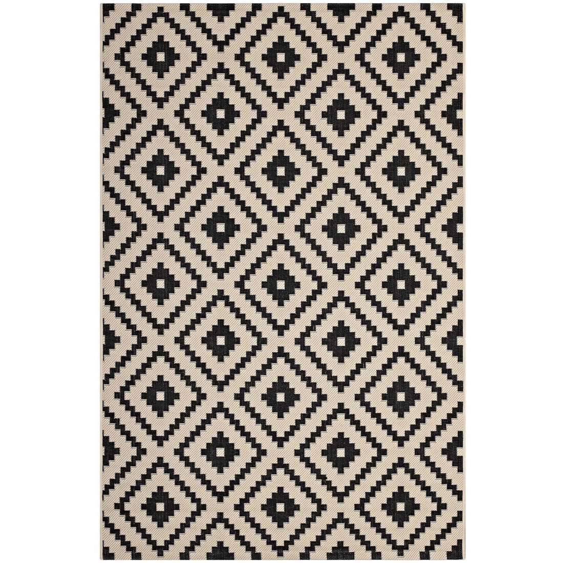 Black and Beige / 5x8