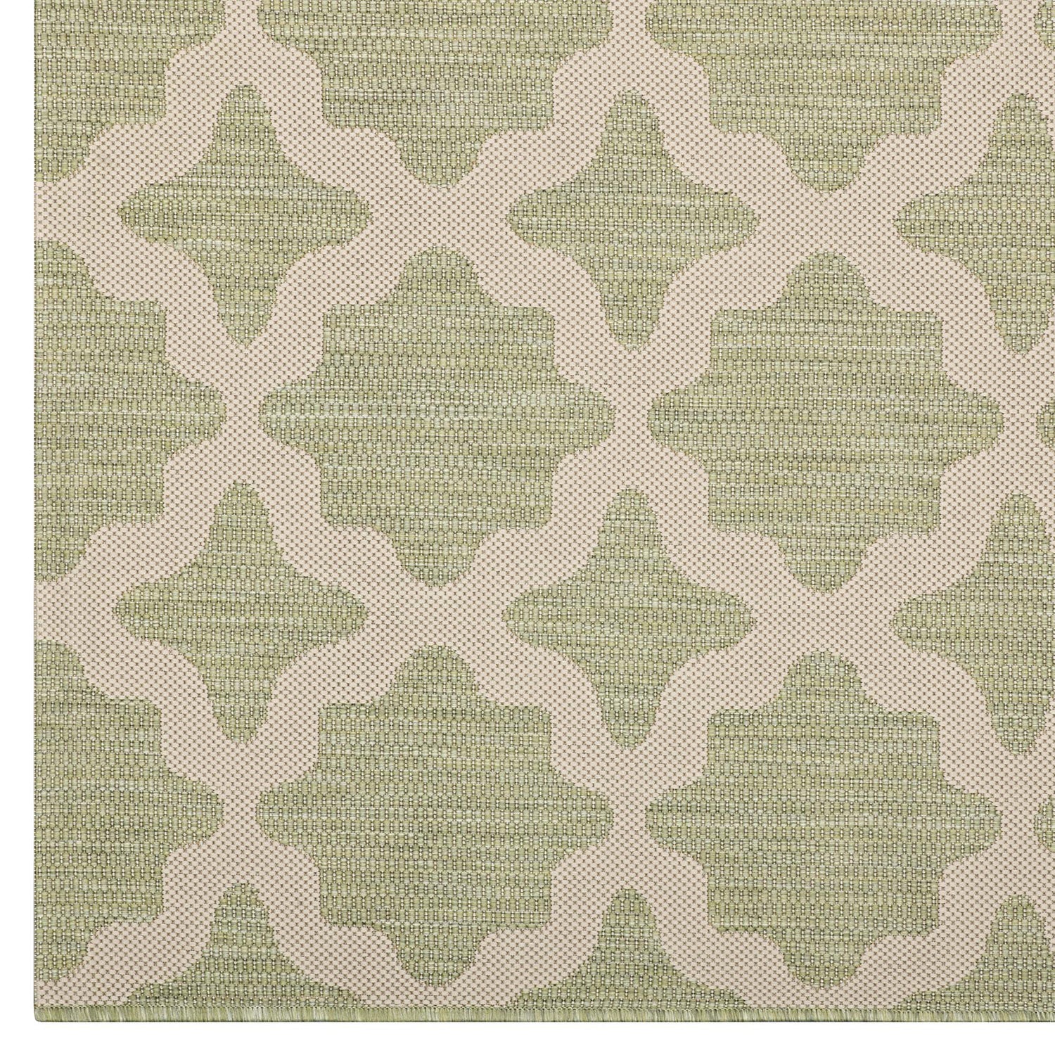 Cerelia Moroccan Trellis Indoor and Outdoor Area Rug by Modway