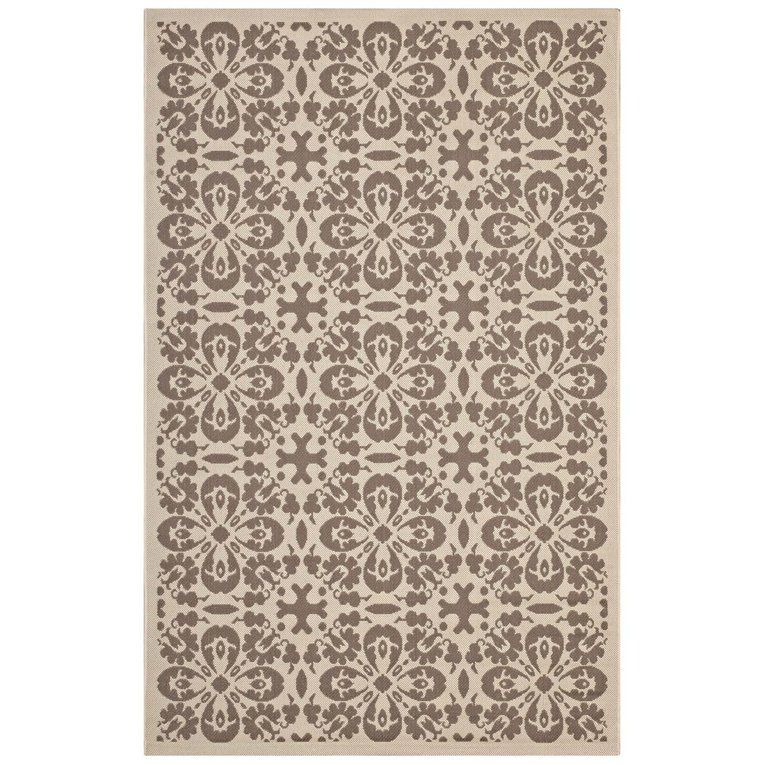 Light and Dark Beige / 5x8