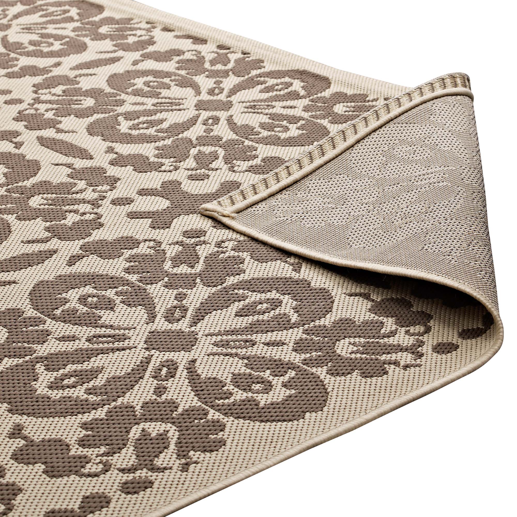 Ariana Vintage Floral Trellis Indoor and Outdoor Area Rug by Modway
