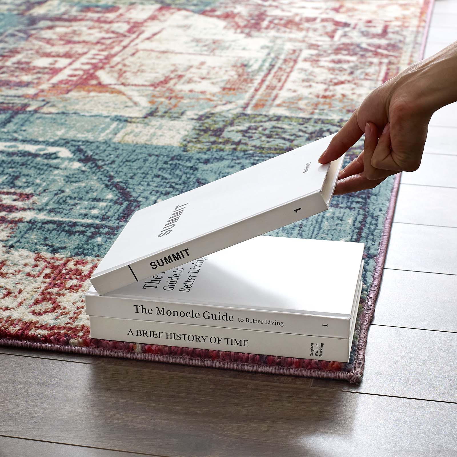 Tribute Elowen Contemporary Modern Vintage Mosaic Area Rug by Modway