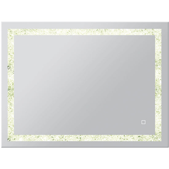 36 in. x 48 in. LED Vanity Mirror with Lights, Anti-Fog, CRI 90+, Makeup Mirror with Lights, Touch Switch Control, CCT Adjustable With Remembrance, LED Mirror for Bathroom, Inner Window Style