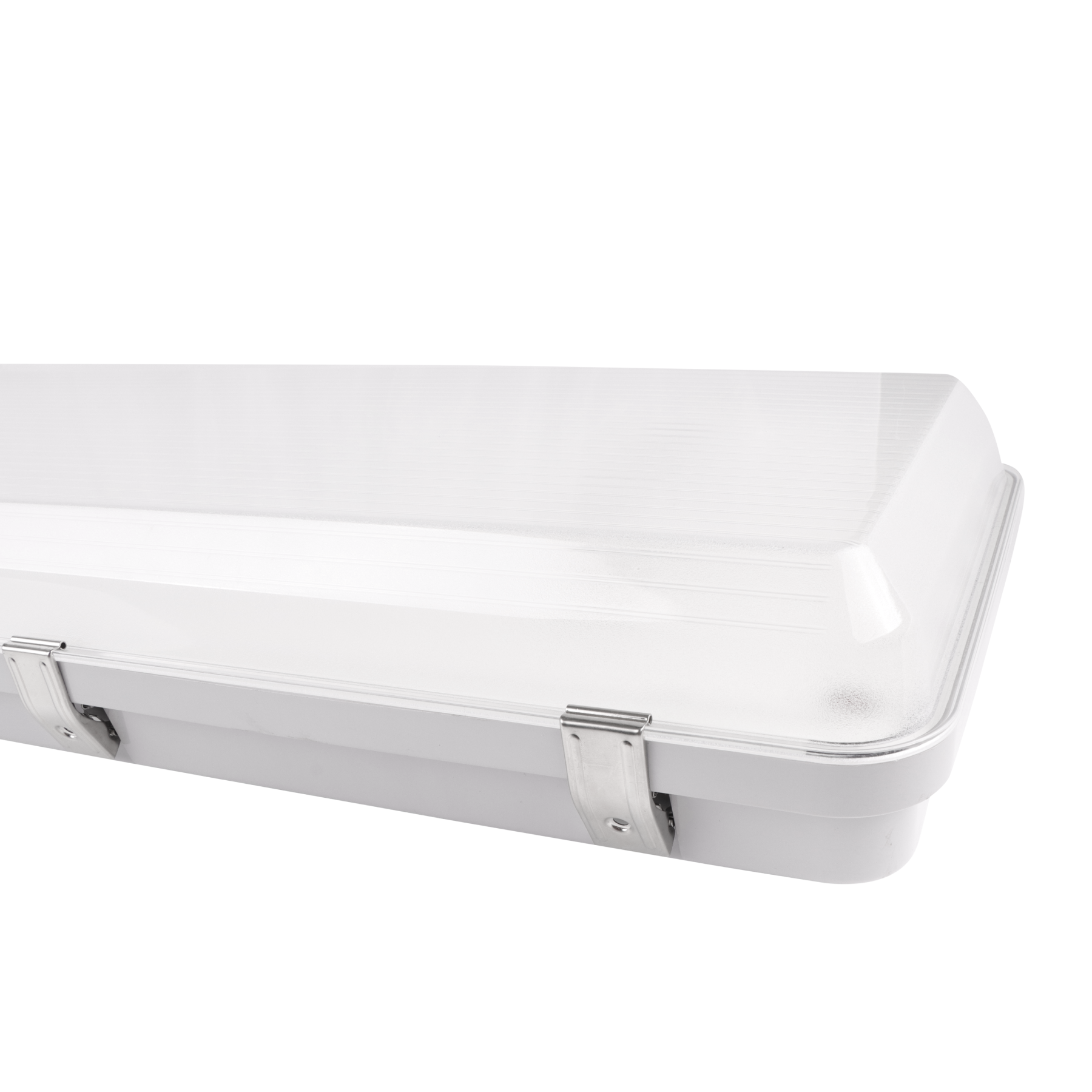 4FT LED Vapor Proof Light 165W - 5000K - 21450Lumens 0-10V Dimmable - 120-277VAC DLC 5.1 Premuim Pending, White