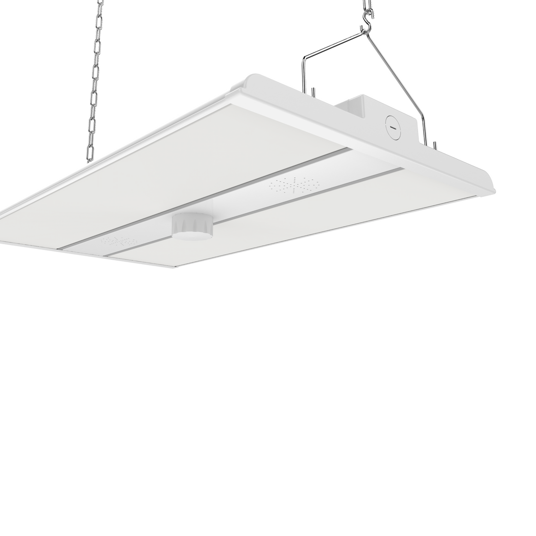 2FT Linear LED High Bay Light 105W , 5000K, 14,700Lumens 0-10V Dim 120-277V, White, 5 Years Warranty