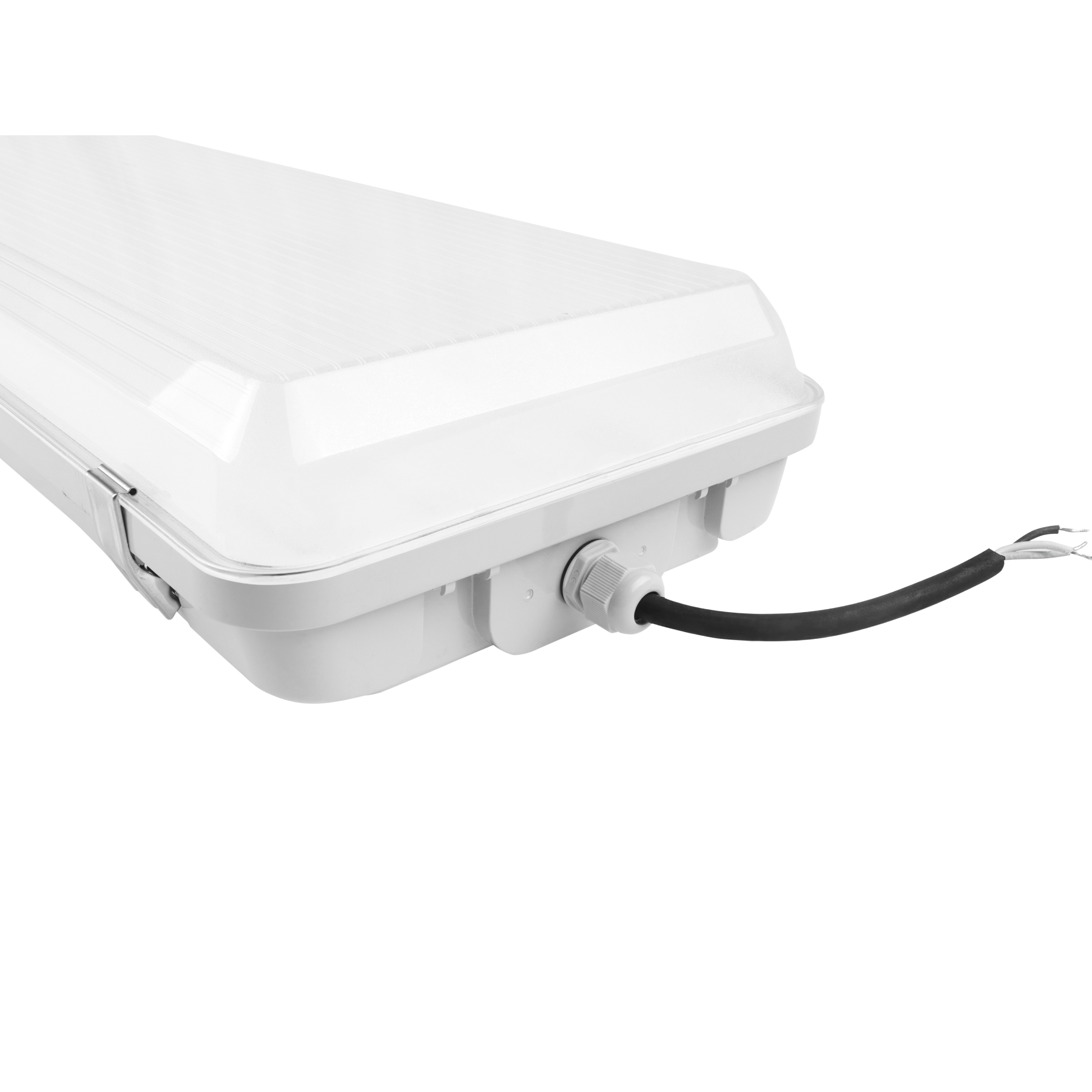 4FT LED Vapor Proof Light 165W - 5000K - 21450Lumens 0-10V Dimmable - 120-277VAC DLC 5.1 Premuim Pending, White