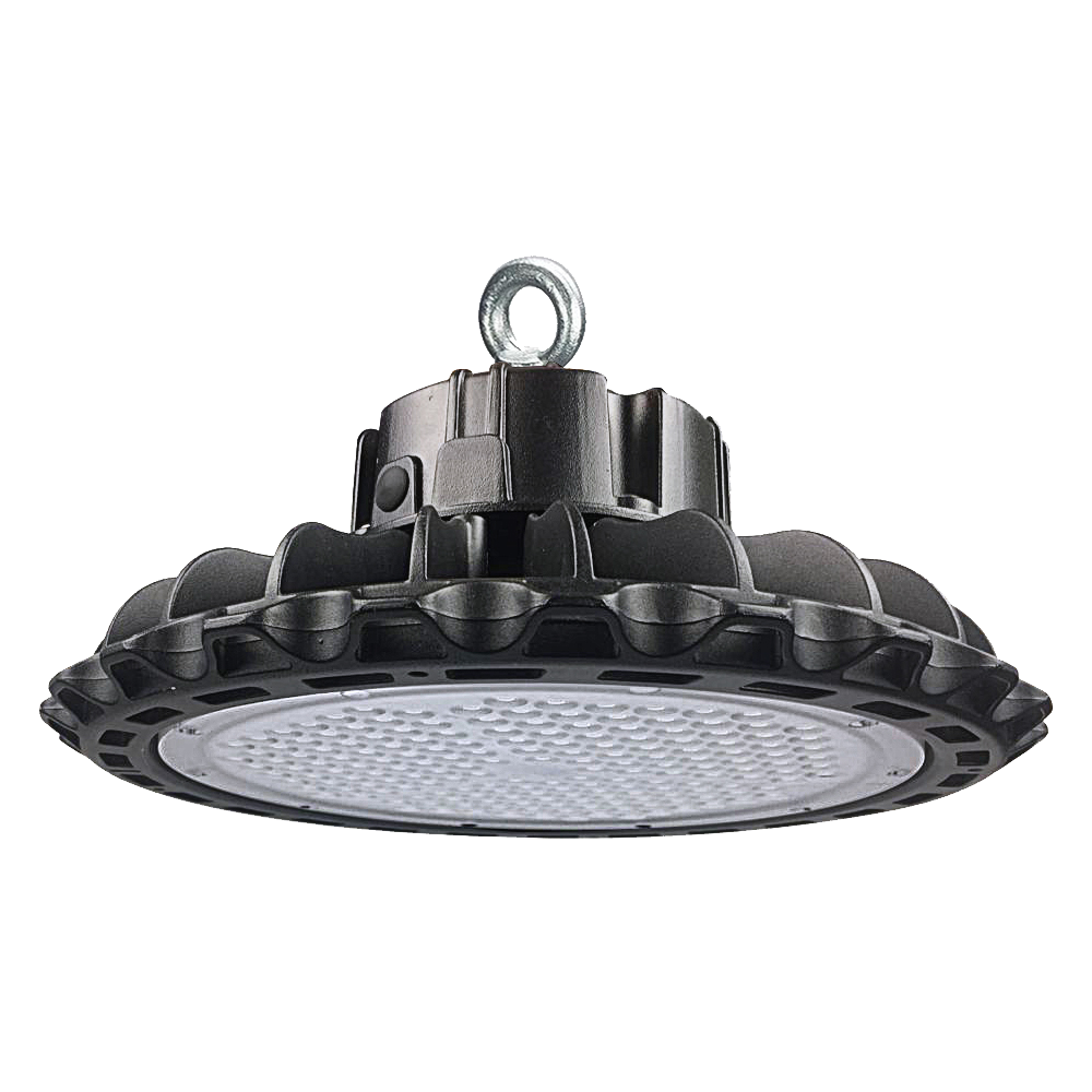UFO LED High Bay Light 200W, 32000LM, 5000K, AC120-277V, Dimmable, IP65, For Warehouse Workshop Factory Barn Garage Gymnasium Airport