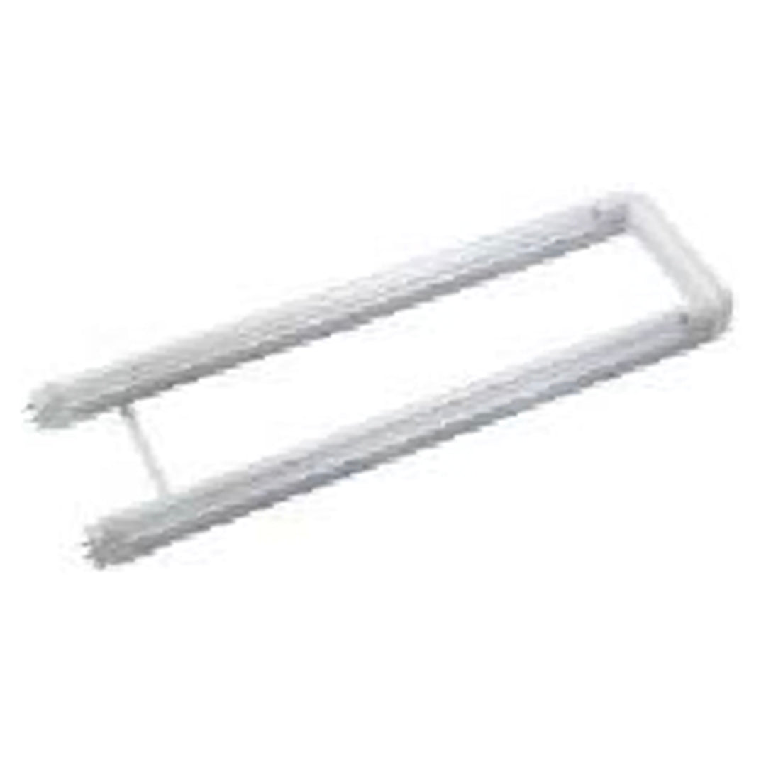 2ft U-Shaped UL Type C T8 LED Tube - 15W - 5000K - 2340 Lumens - 100-277VAC, Aluminum Housing, External Driver, Frosted Lens - 10 Pack Success