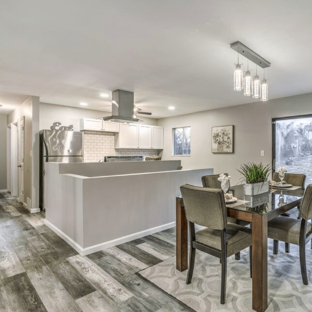 7" x 48" x 4.5mm Thickness Weathered Gray Click Lock Luxury Vinyl Plank, 12MIL (26SQ FT/ BOX)