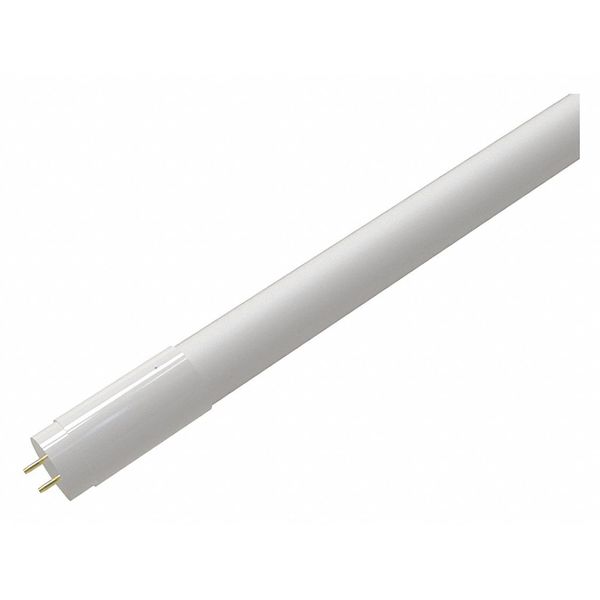 4ft T8P LED Tube - 18W - 5000K - 100-277VAC - 2340 Lumens - Nano Plastics Housing, External Driver, Frosted Lens - 42 Pack