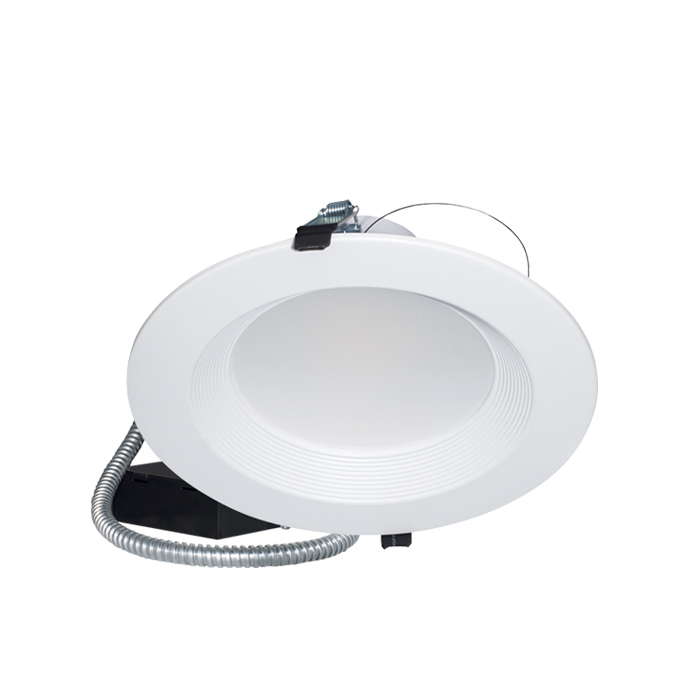 6" Commercial Downlight, Commercial Grade Recessed Downlight with Wattage and 3CCT Selector