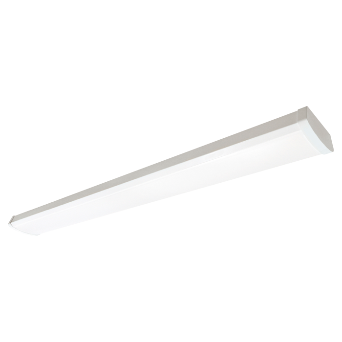 4FT Wide Wrap Around LED Light, Wattage Changeable (34/44/54W), CCT Changeable (35/40/50K), 120-277V - 0-10V Dimmable