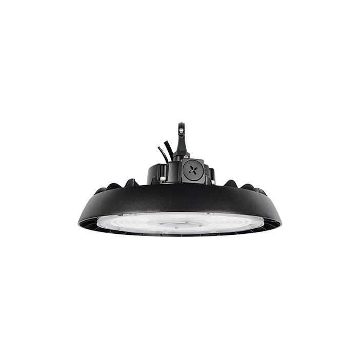 LED UFO High Bay Fixture, Wattage Changeable, 120-277V - 0-10V Dimmable, Commercial Warehouse Lighting
