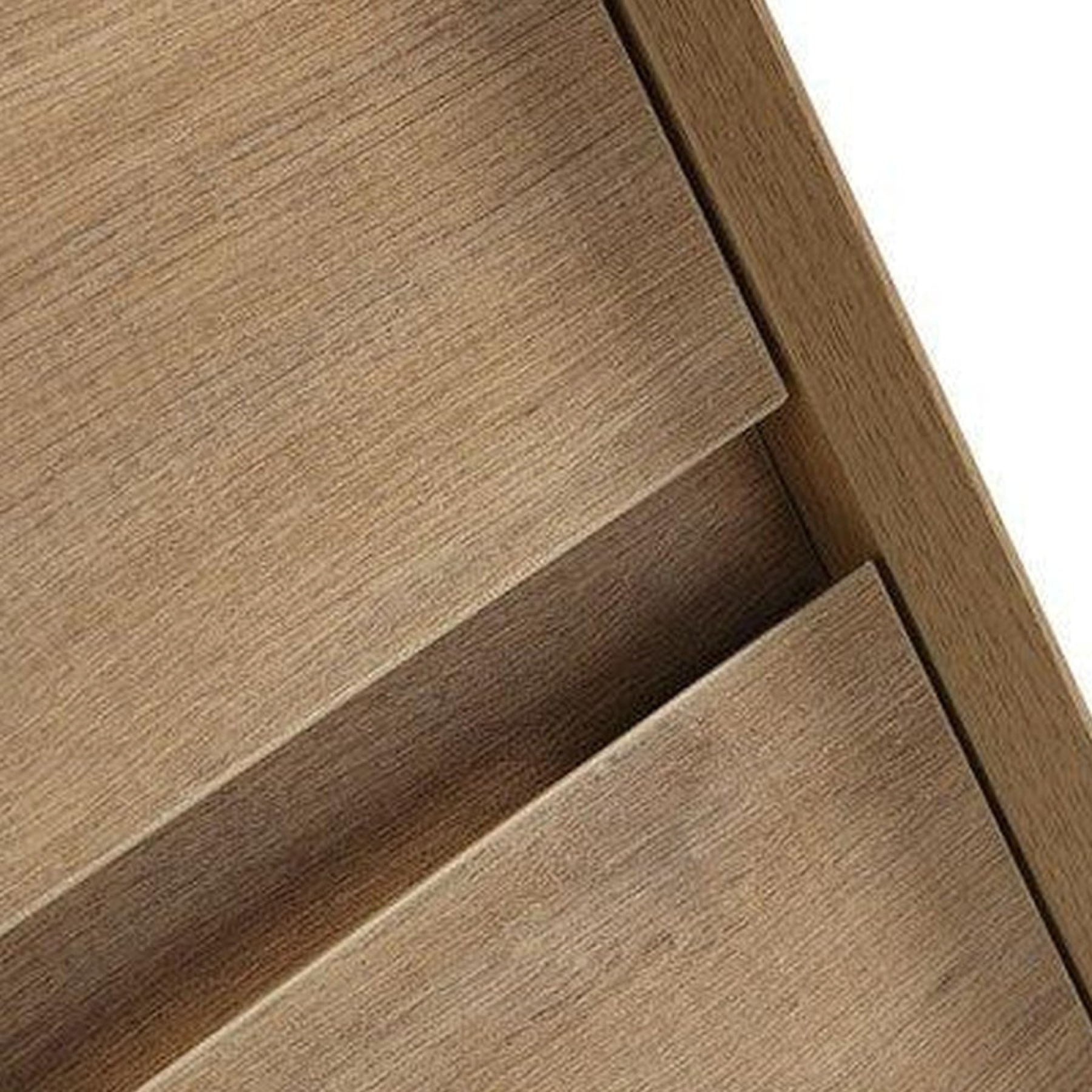 Noble 48" White Oak Wall-Mounted Modern Vanity With Single Reinforced White Acrylic Sink