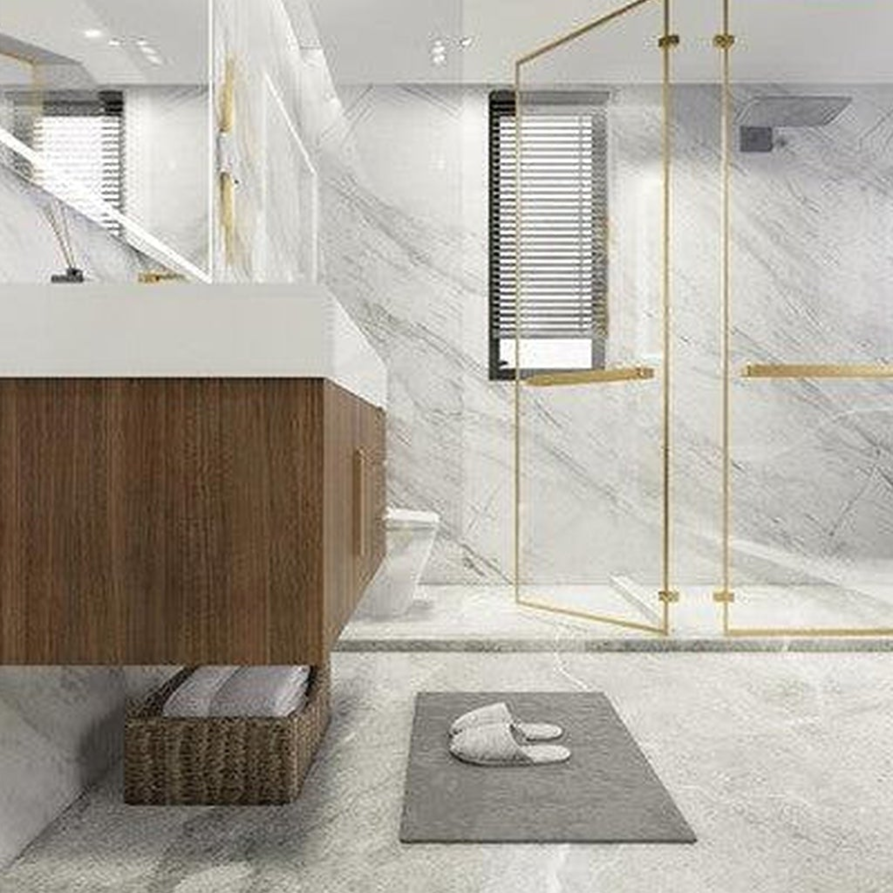 Elara 42" Rosewood Wall-Mounted Vanity With Right Side Drawers and Single Reinforced White Acrylic Sink