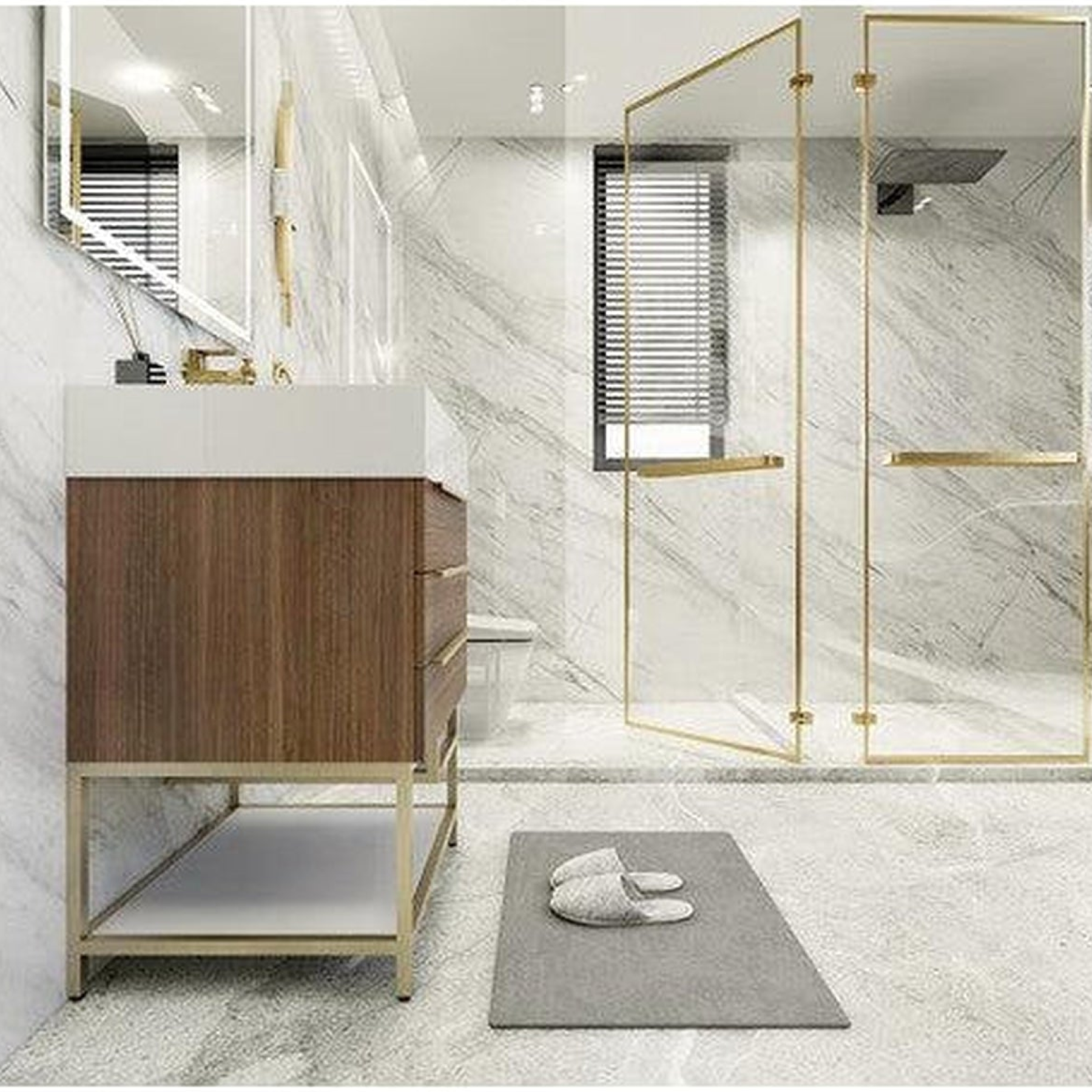 Elara 24" Rosewood Freestanding Vanity With Single Reinforced White Acrylic Sink