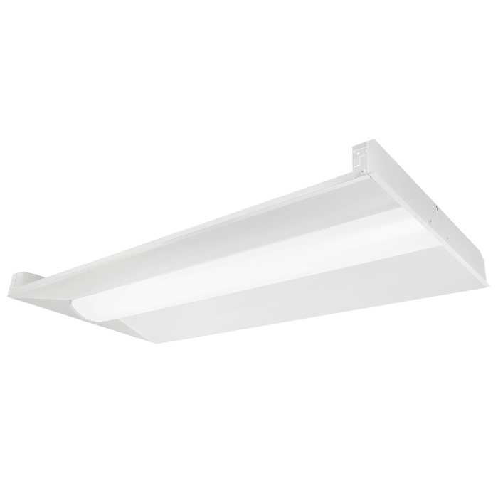 2x4 Troffer Wattage Changeable (34W/38W/45W) - CCT Changeable (35/40/50K) 120-277V - 0-10V Dimmable